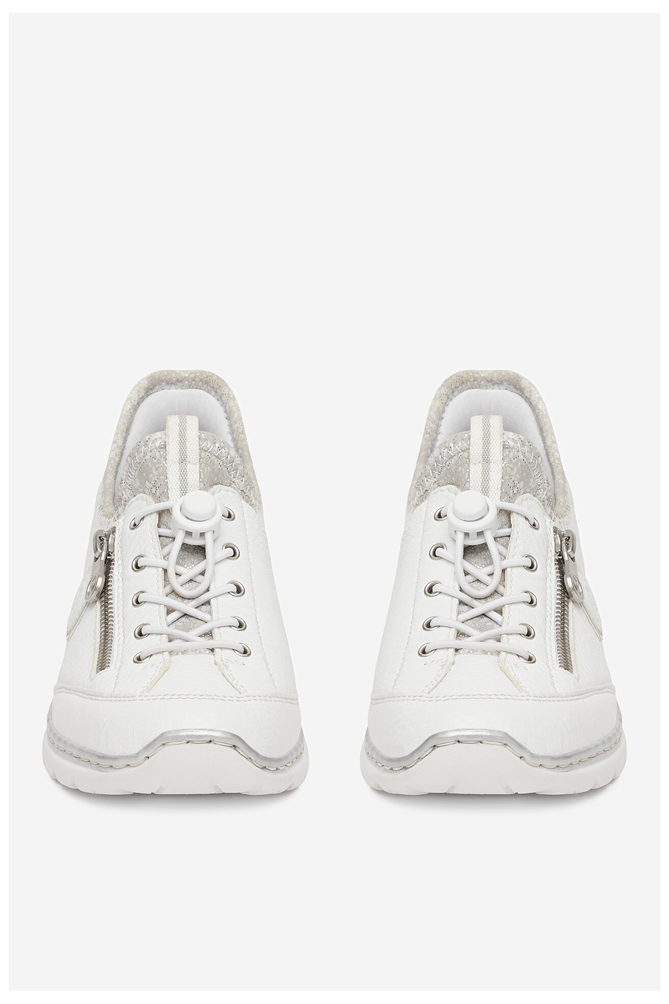 Sneakerși Rieker L32F1-80 ALB