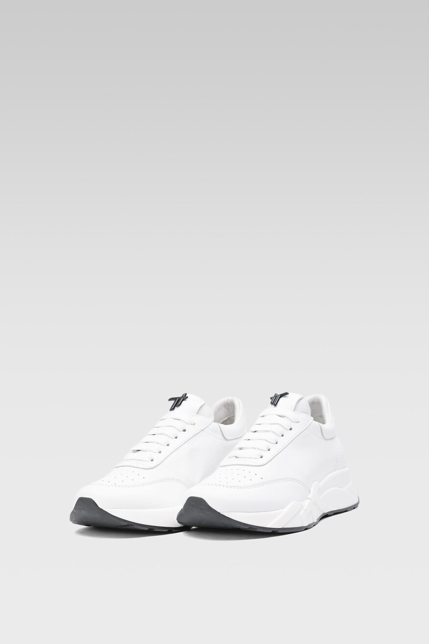 
                Togoshi - Skórzane sneakersy pastelowe - 5904248873097