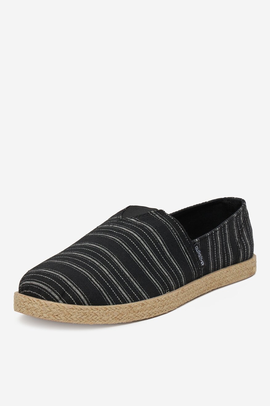 Espadrilky QUIKSILVER ČERNÁ - 5903698762180