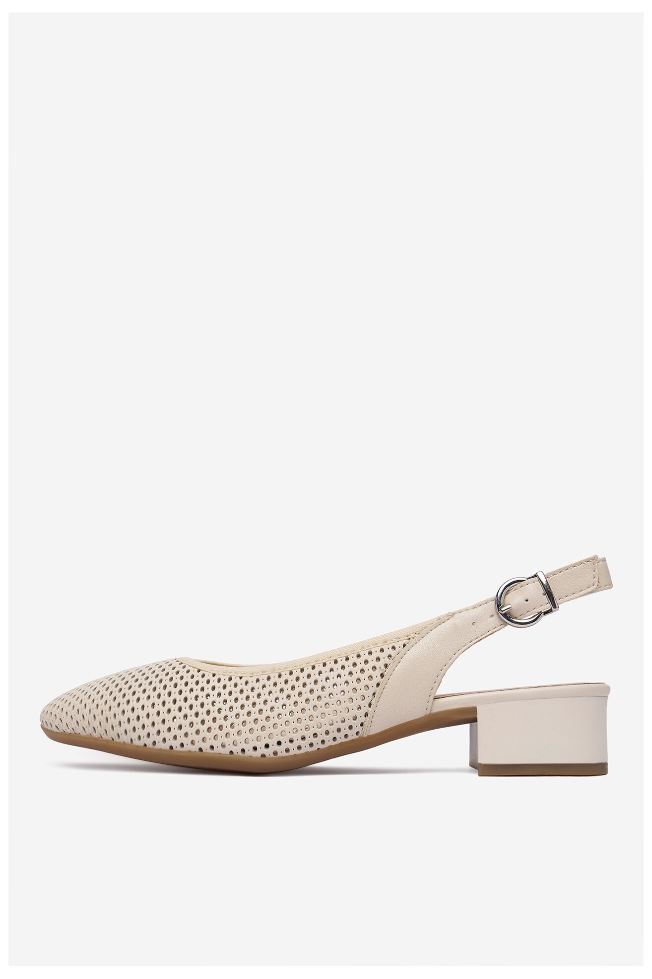 Czółenka Rieker CEO-43458-60 Beżowy