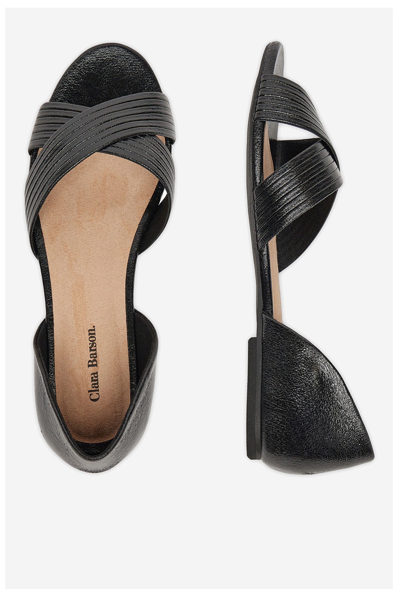 Szandál Clara Barson WS24038-03 FEKETE