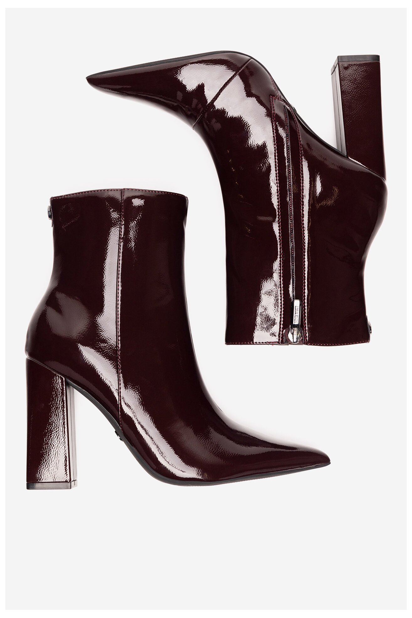 Kratke čizme NINE WEST WFA2829-1 BORDO