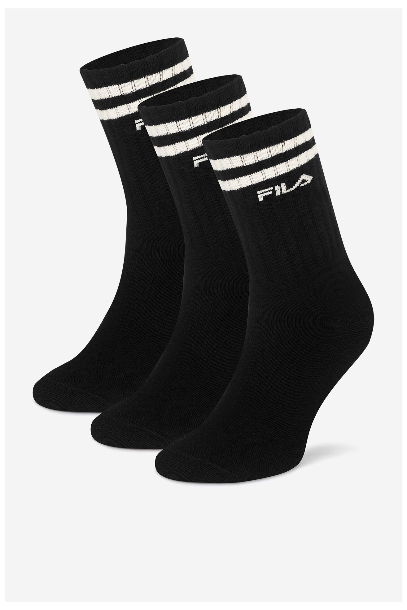 Zokni Fila F5603-AW24 (3-PACK) FEKETE