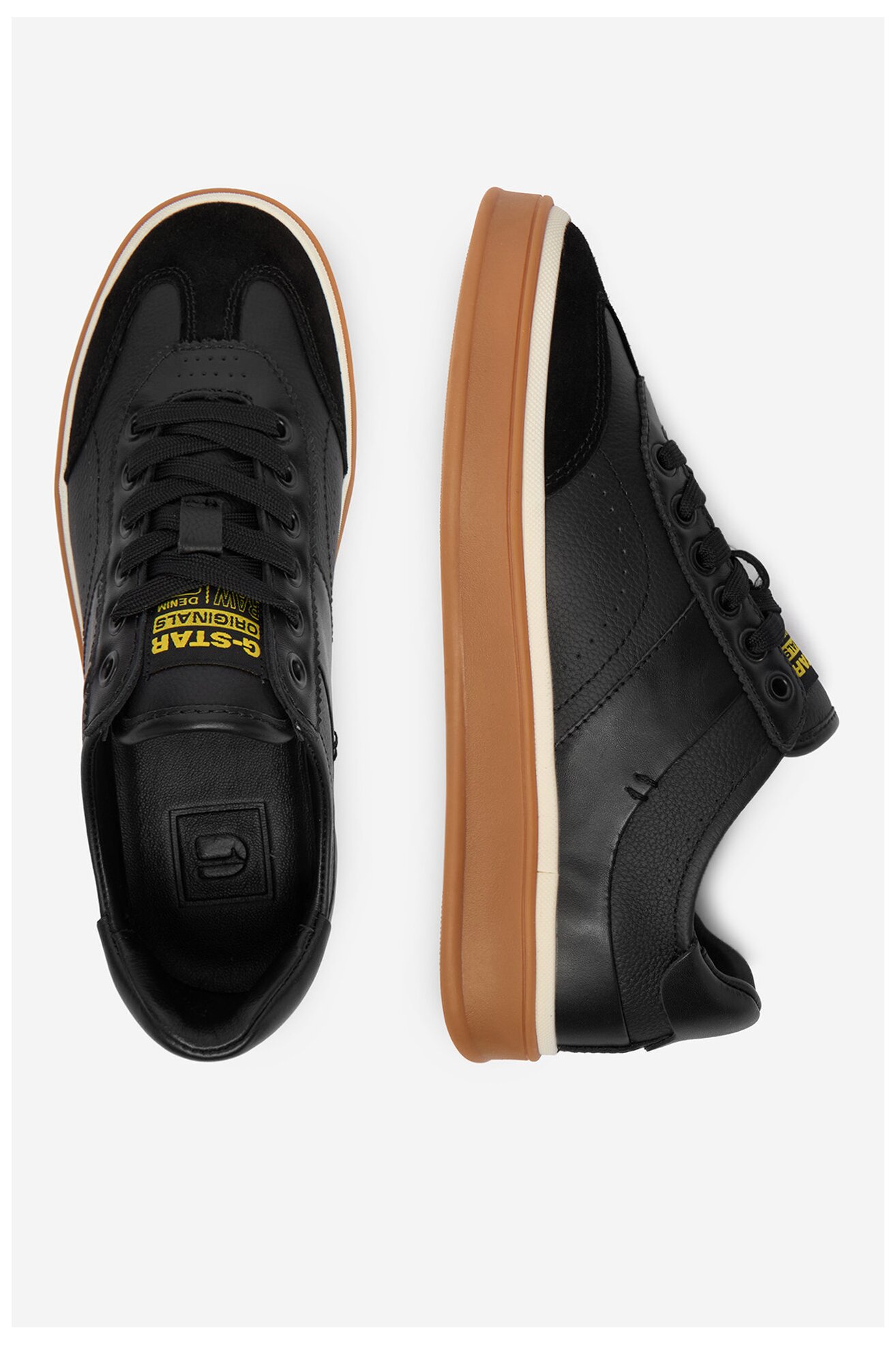 Мокасини G-STAR RAW CEO-STAR-01 ЧОРНИЙ