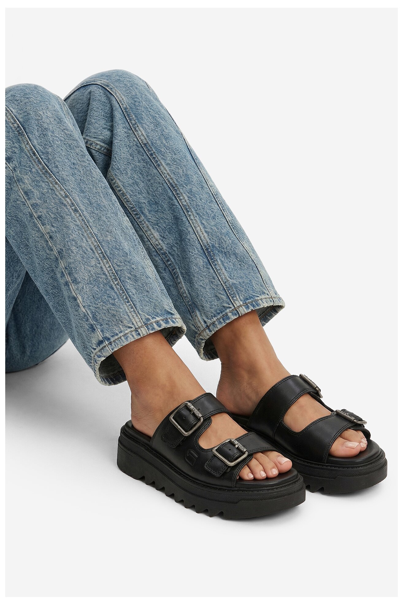 Klapki G-STAR RAW CEO-WB-TAMMY-26 Czarny