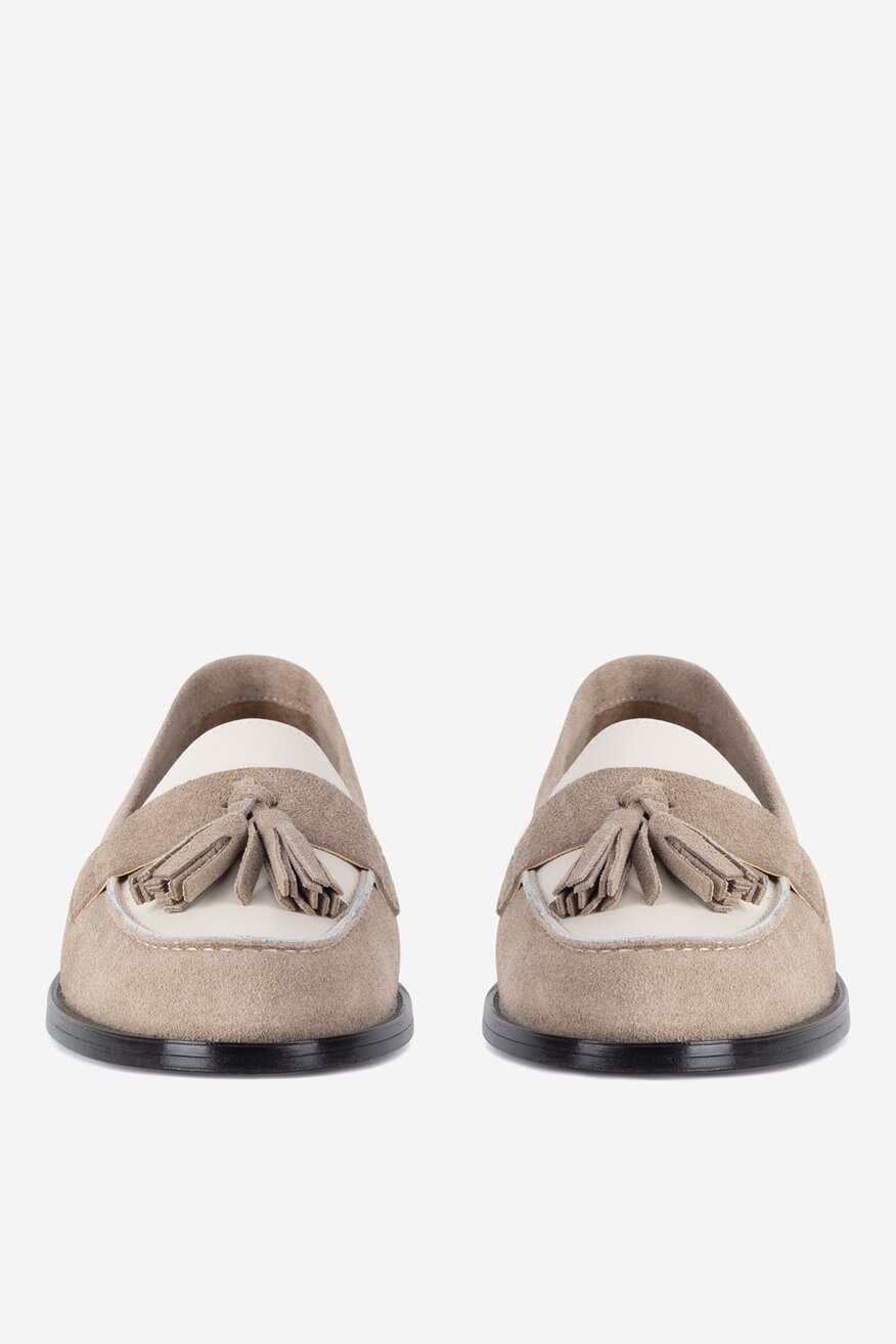 Gino Rossi - Loafersy zamszowe - 5906751018989