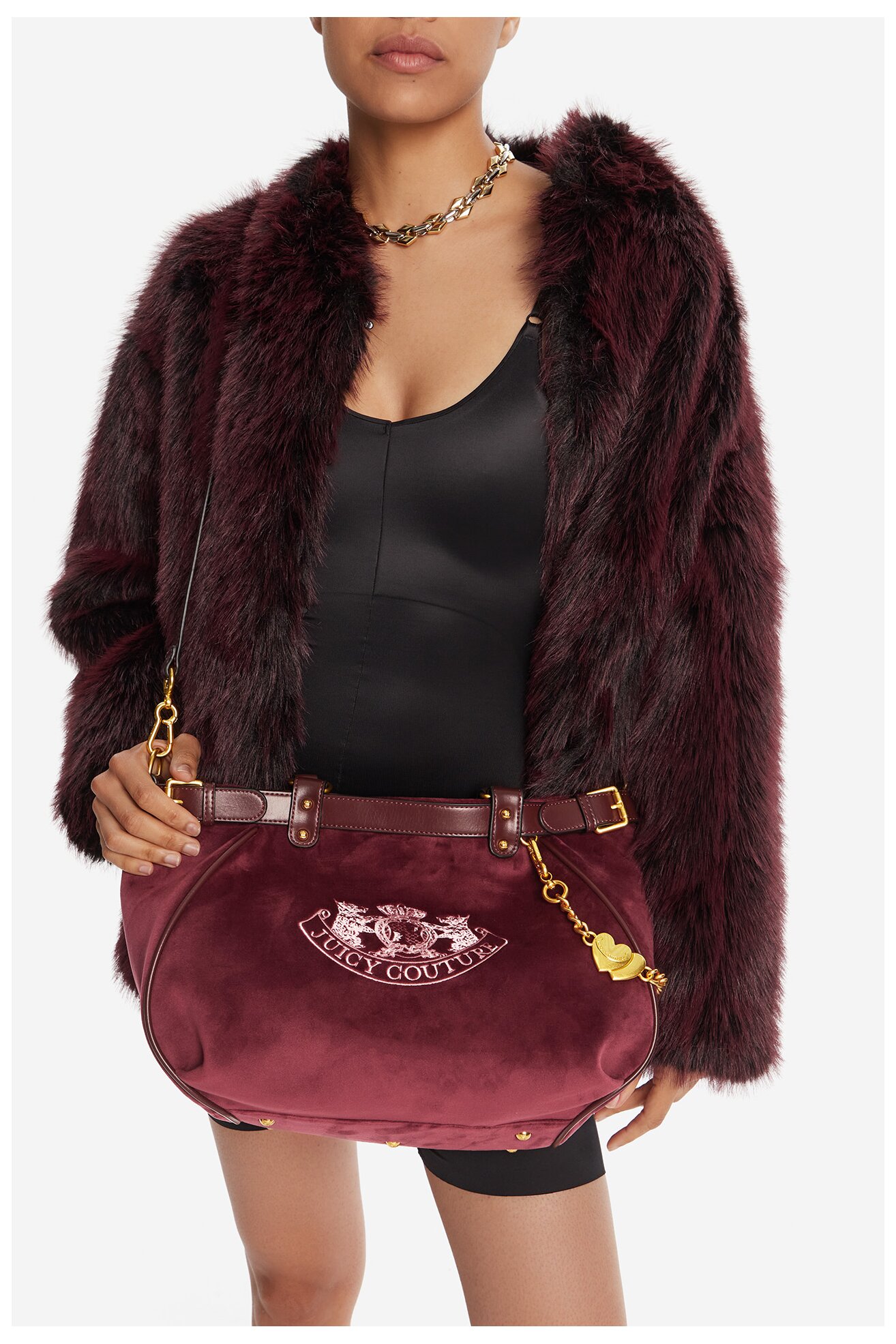 Дамска чанта Juicy Couture CEO-BIJXT8987WZC БОРДО