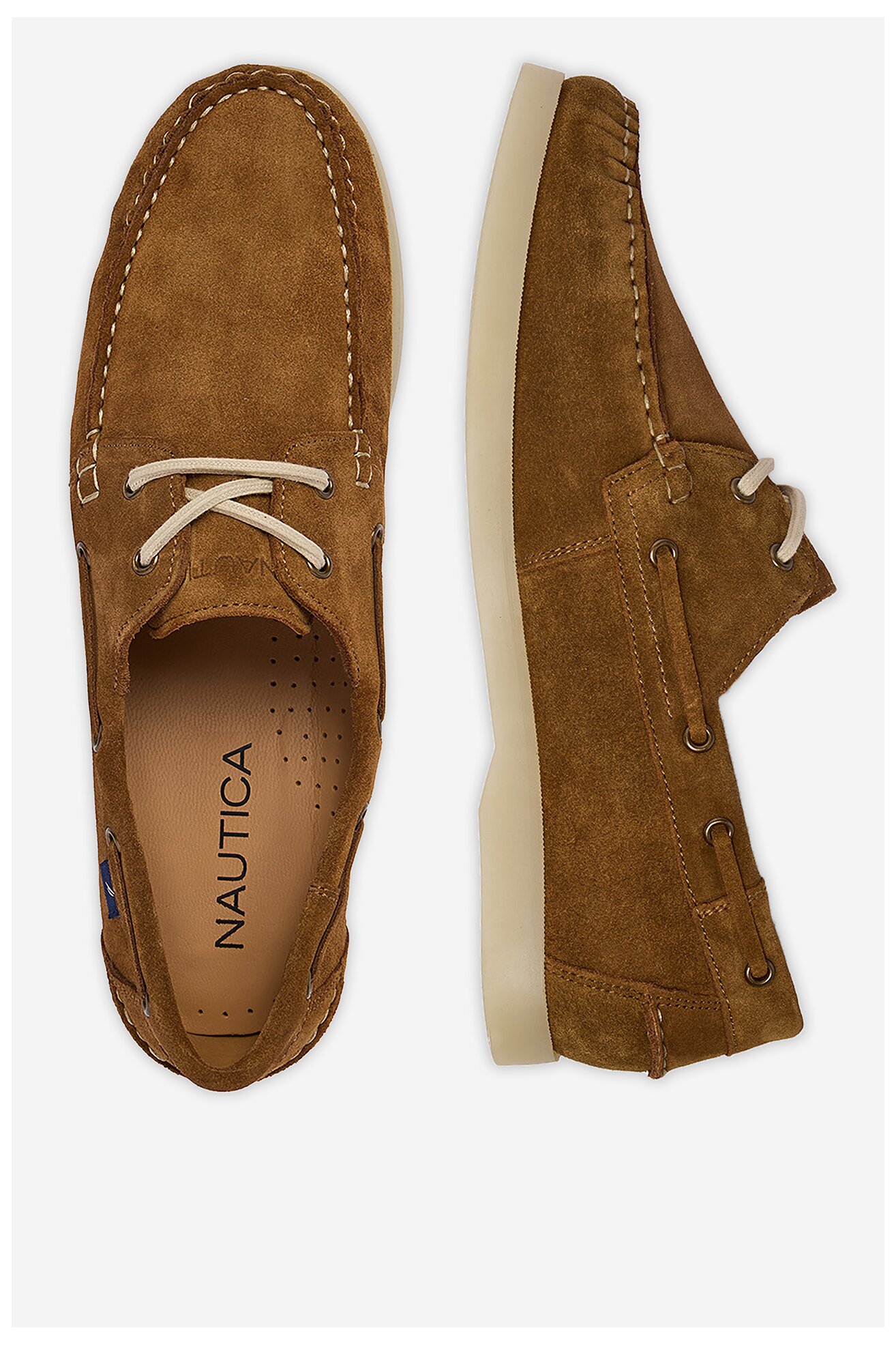 Półbuty NAUTICA CEO-COMO-02 MI08 Koniakowy