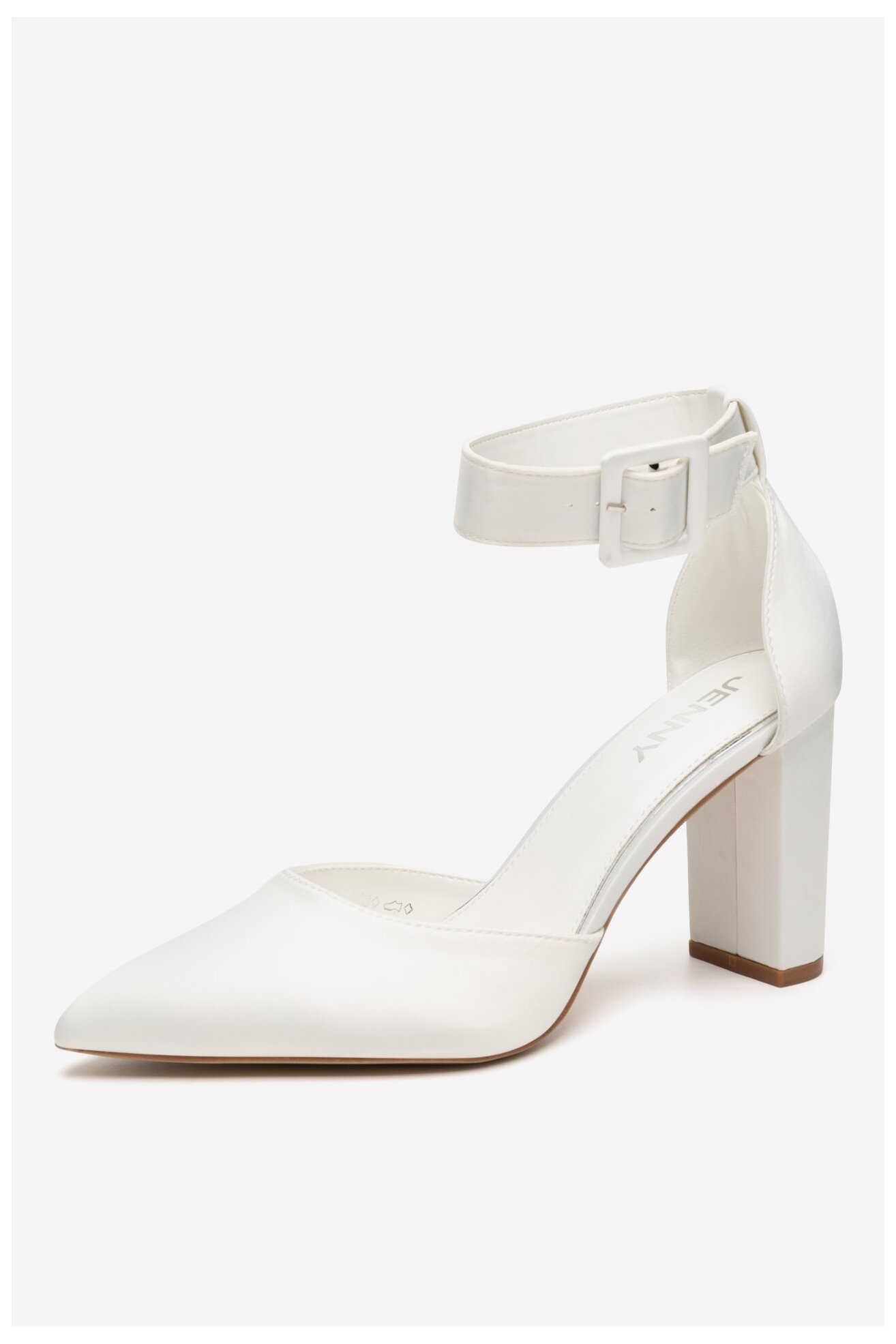 Czółenka Jenny LH230312-5A Biały