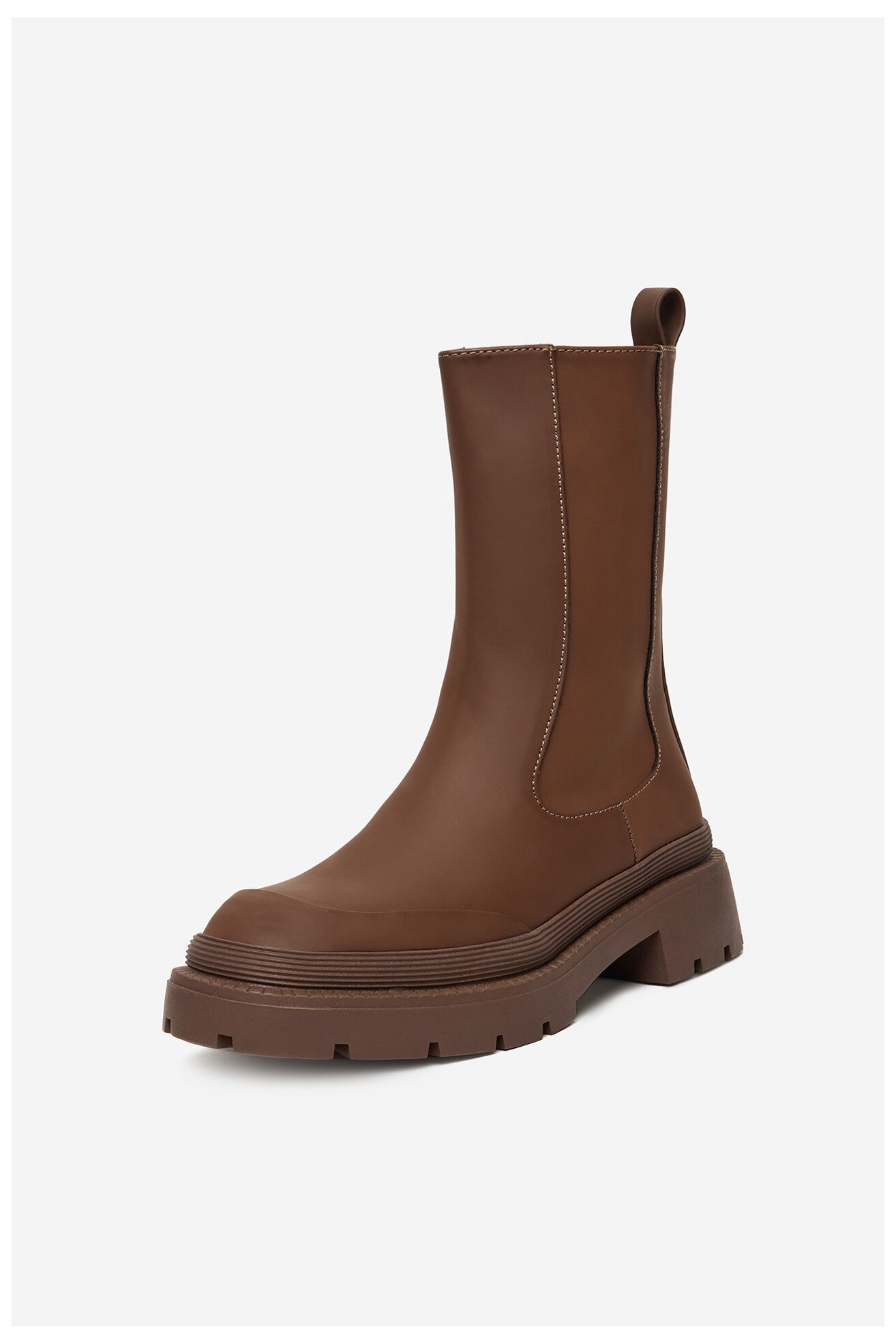 Kotníková obuv DeeZee 13096-10 TMAVĚ HNĚDÁ