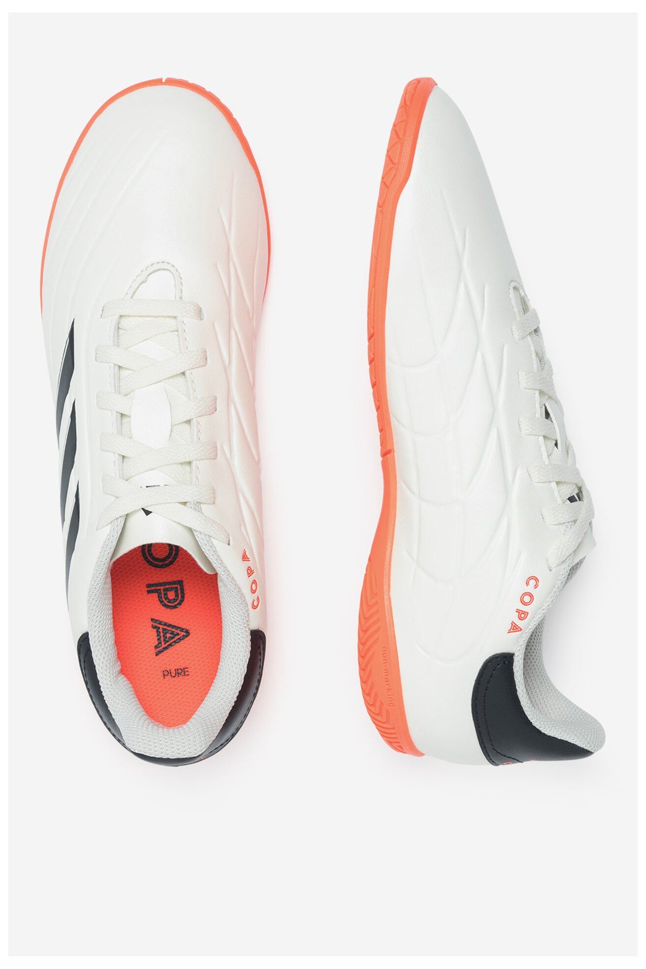 Obuwie sportowe adidas COPA PURE 2 CLUB IN J IE7532 Beżowy