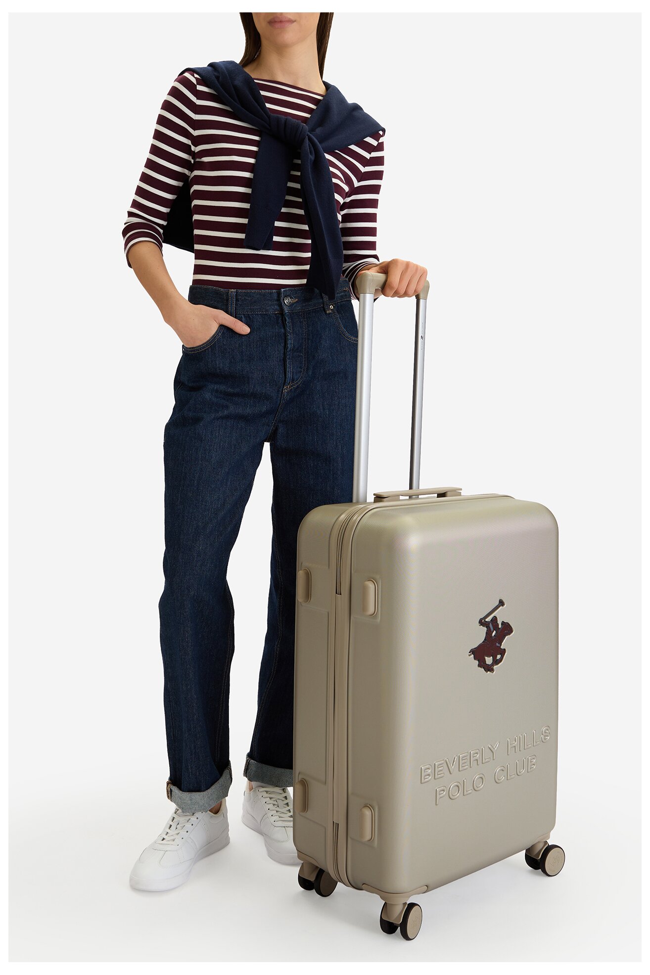 Kofer Beverly Hills Polo Club CEO-BHPC-M-003-08-BEIGE BEŽ