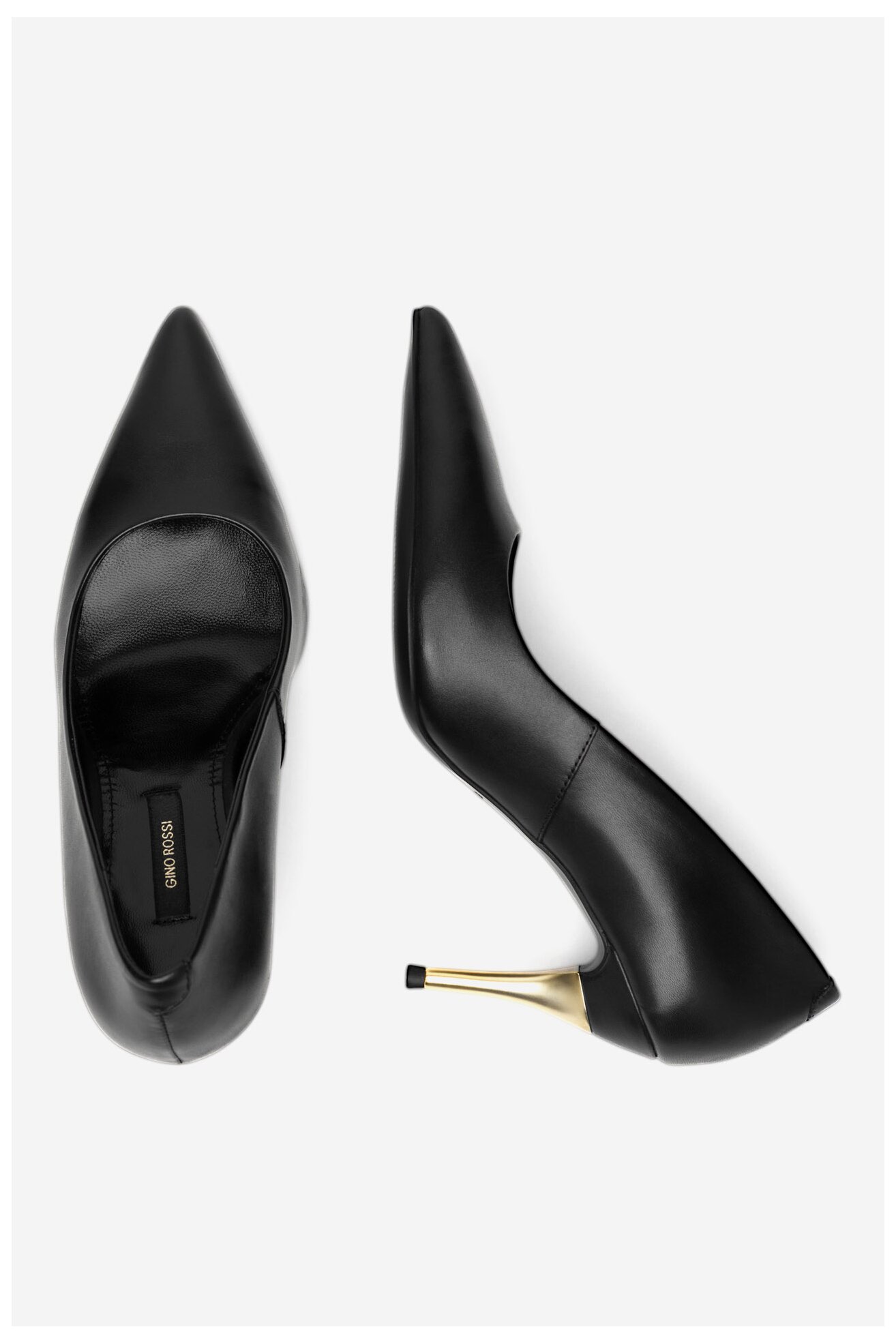Pantofi cu toc Gino Rossi SALI-114457 NEGRU
