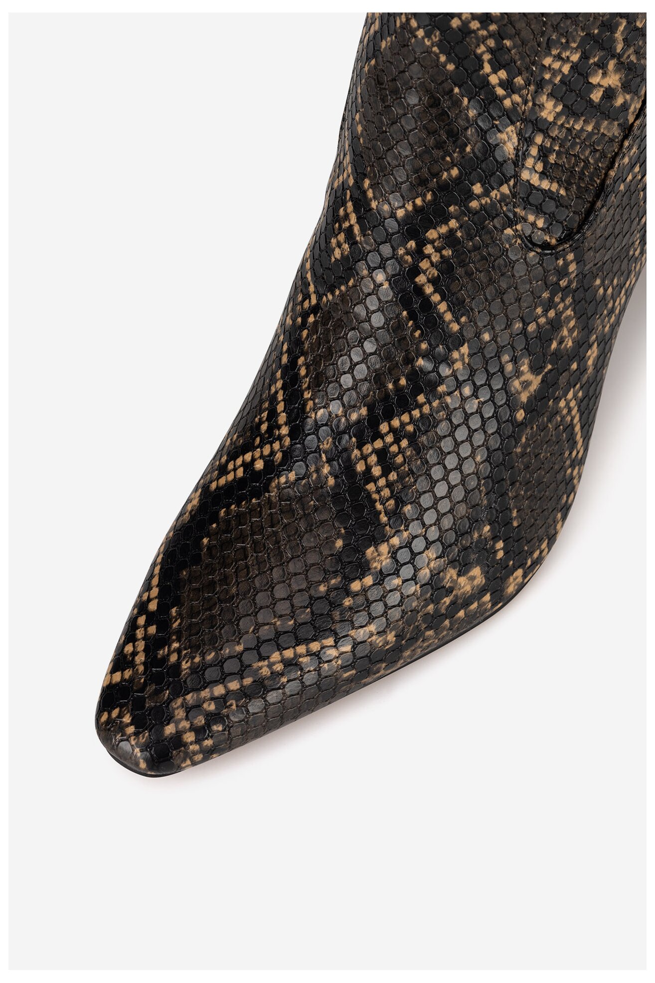 Csizma NINE WEST WFA3354-1 SÖTÉTBÉZS