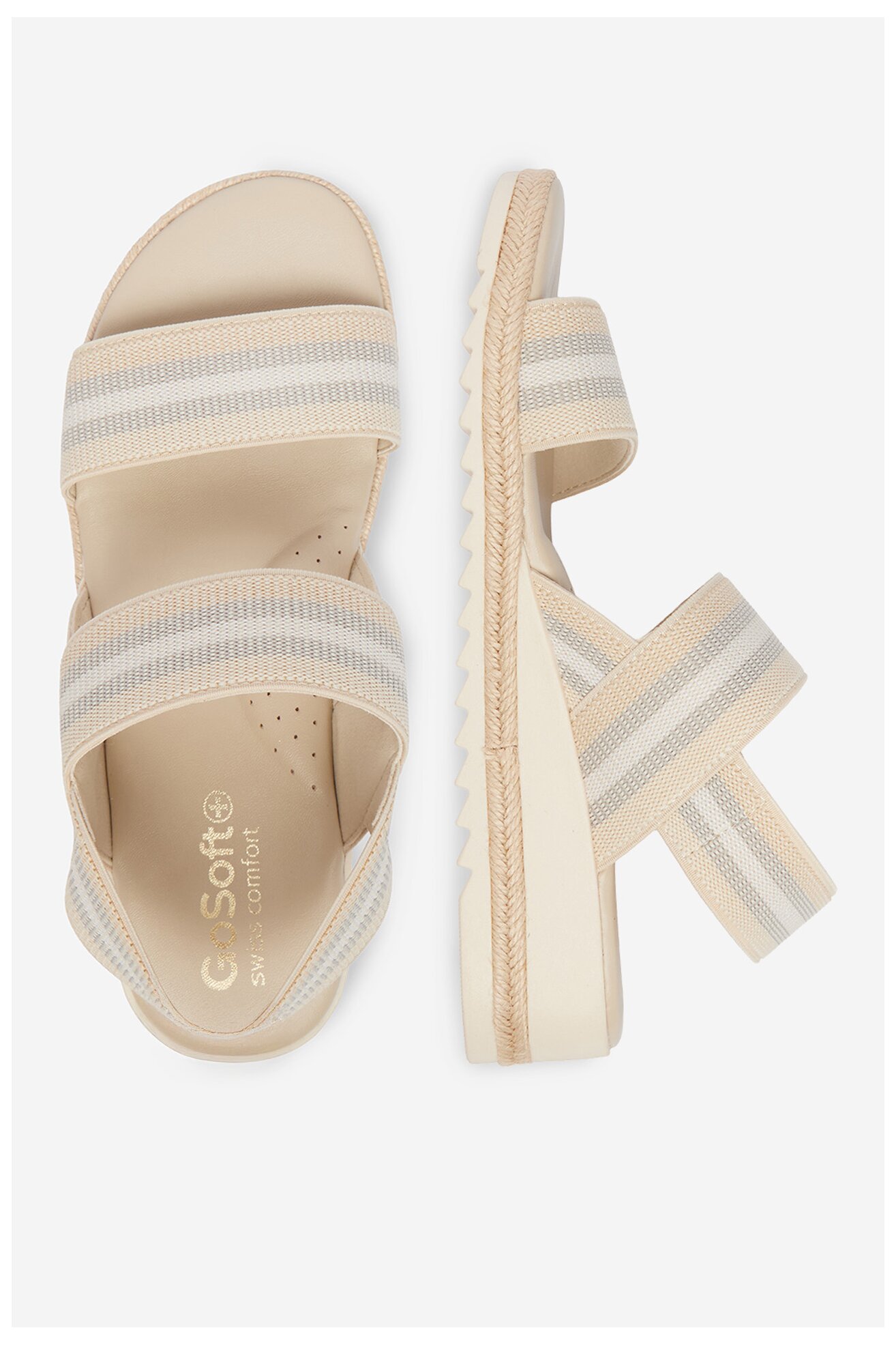 Sandały Go Soft CEO-R25AW01005 Beżowy