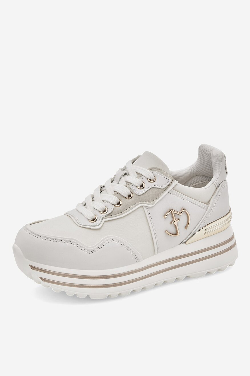 Sneakerși EVA MINGE ALB - 5905588475255