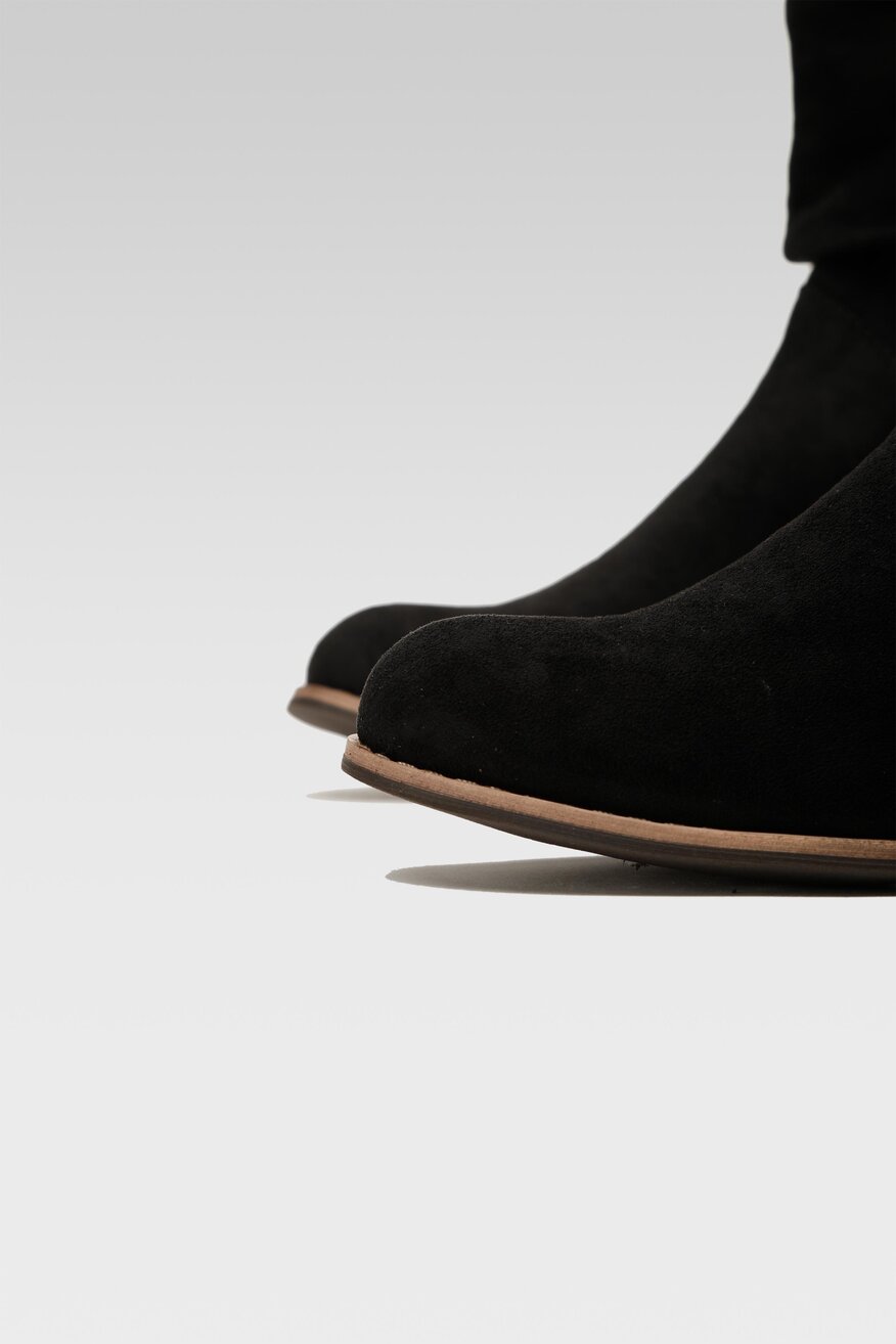 
                Clara Barson - Botki czarne z suwakiem - 5903698797908