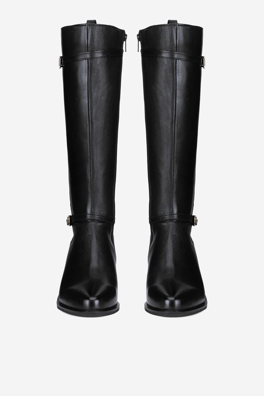 Sergio Bardi - Kozaki skórzane - 5905588939887