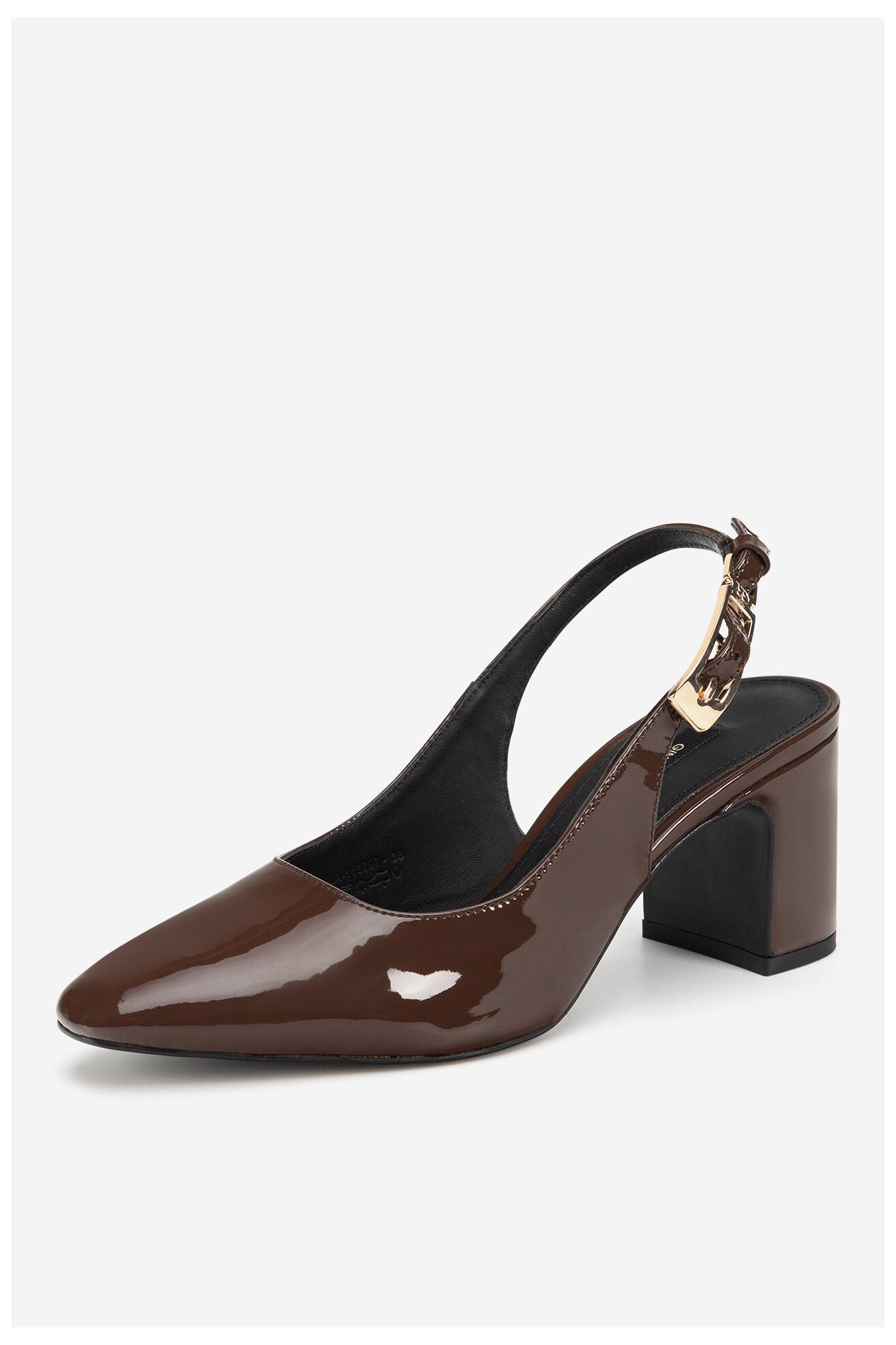 Елегантни обувки Gino Rossi JORDANA-115997 ТЪМНОКАФЯВ