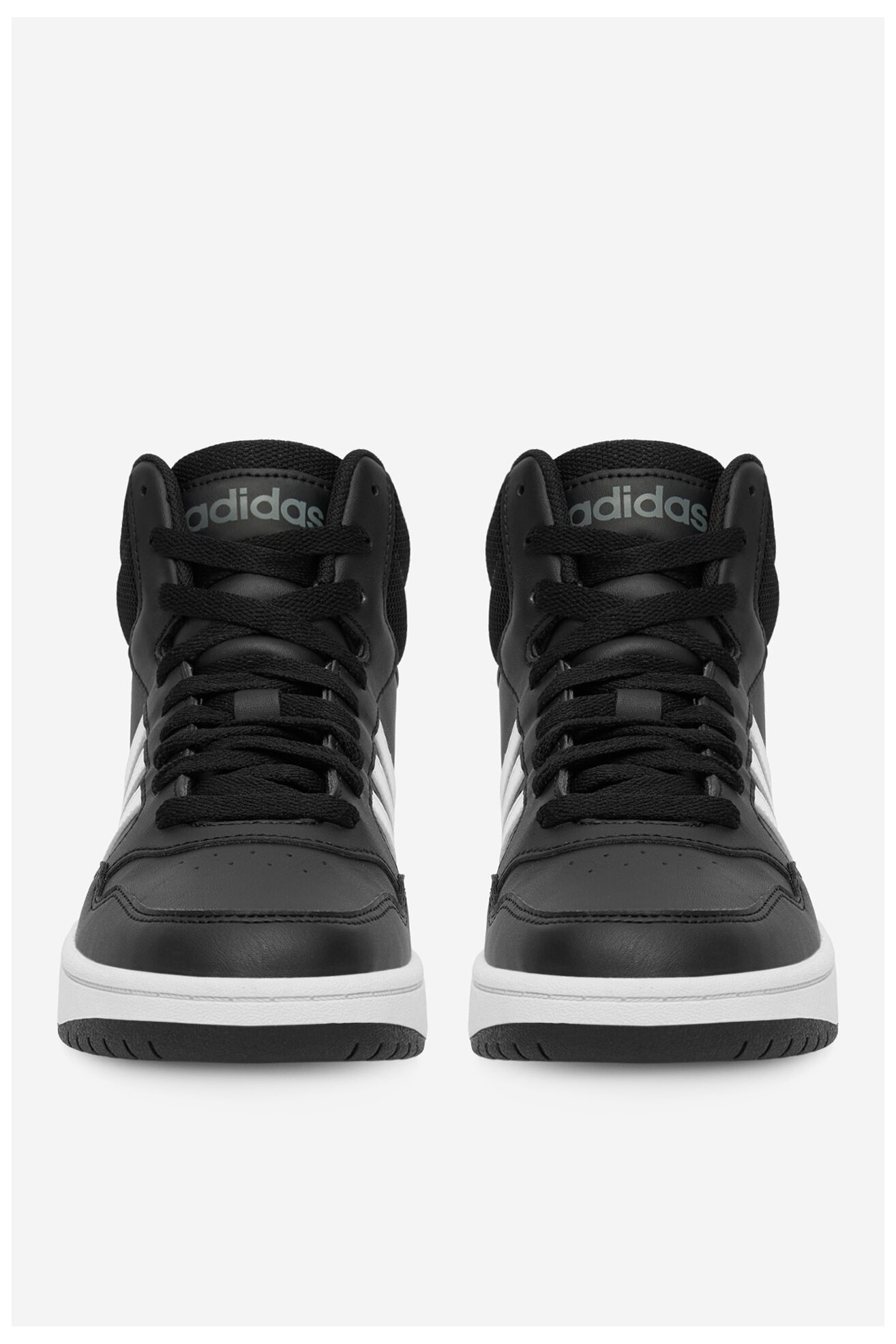 Спортни обувки adidas HOOPS MID 3.0 K GW0402 ЧЕРЕН