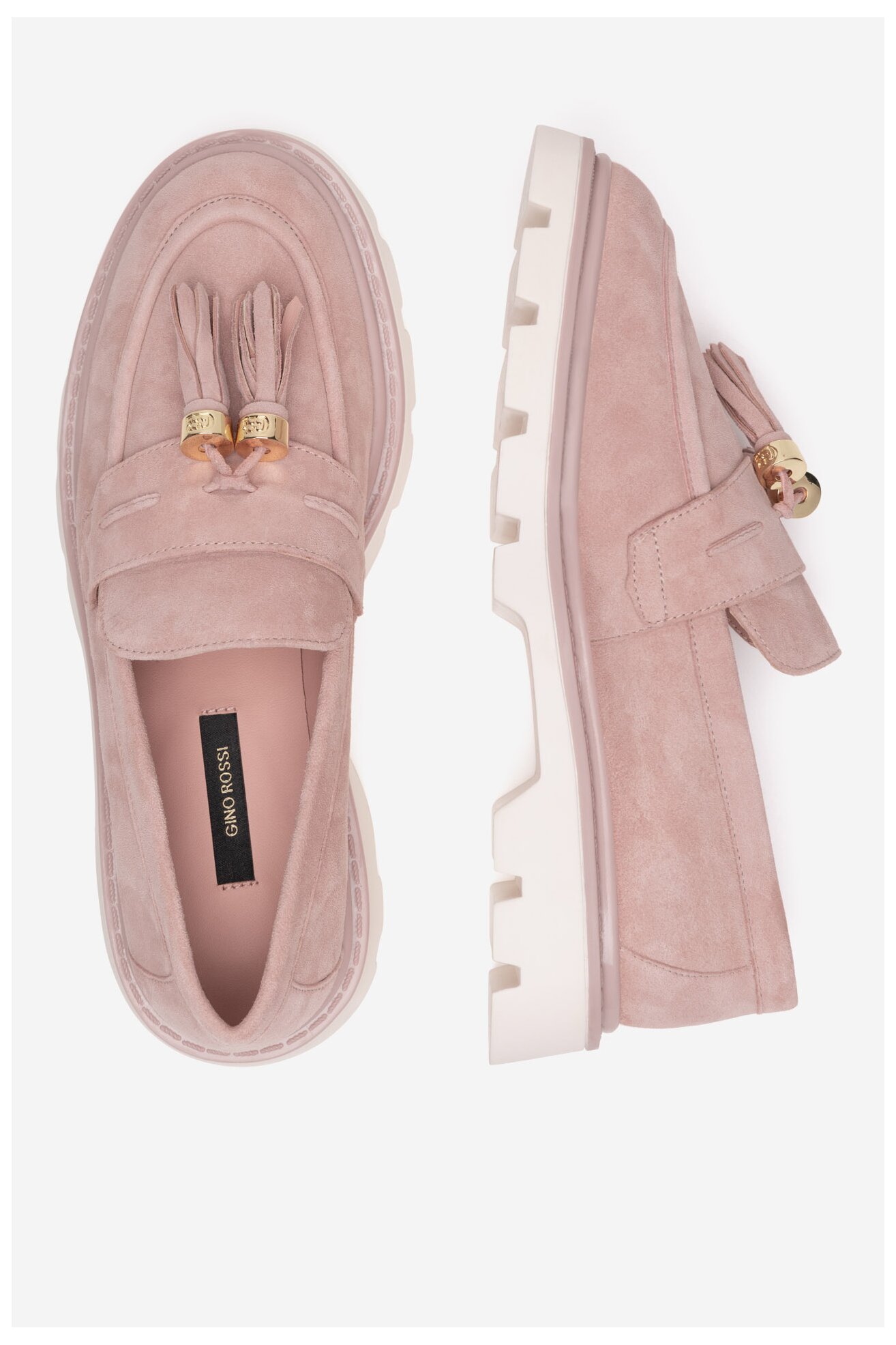 Mocasini Gino Rossi SIMON-115856. ROZ DESCHIS