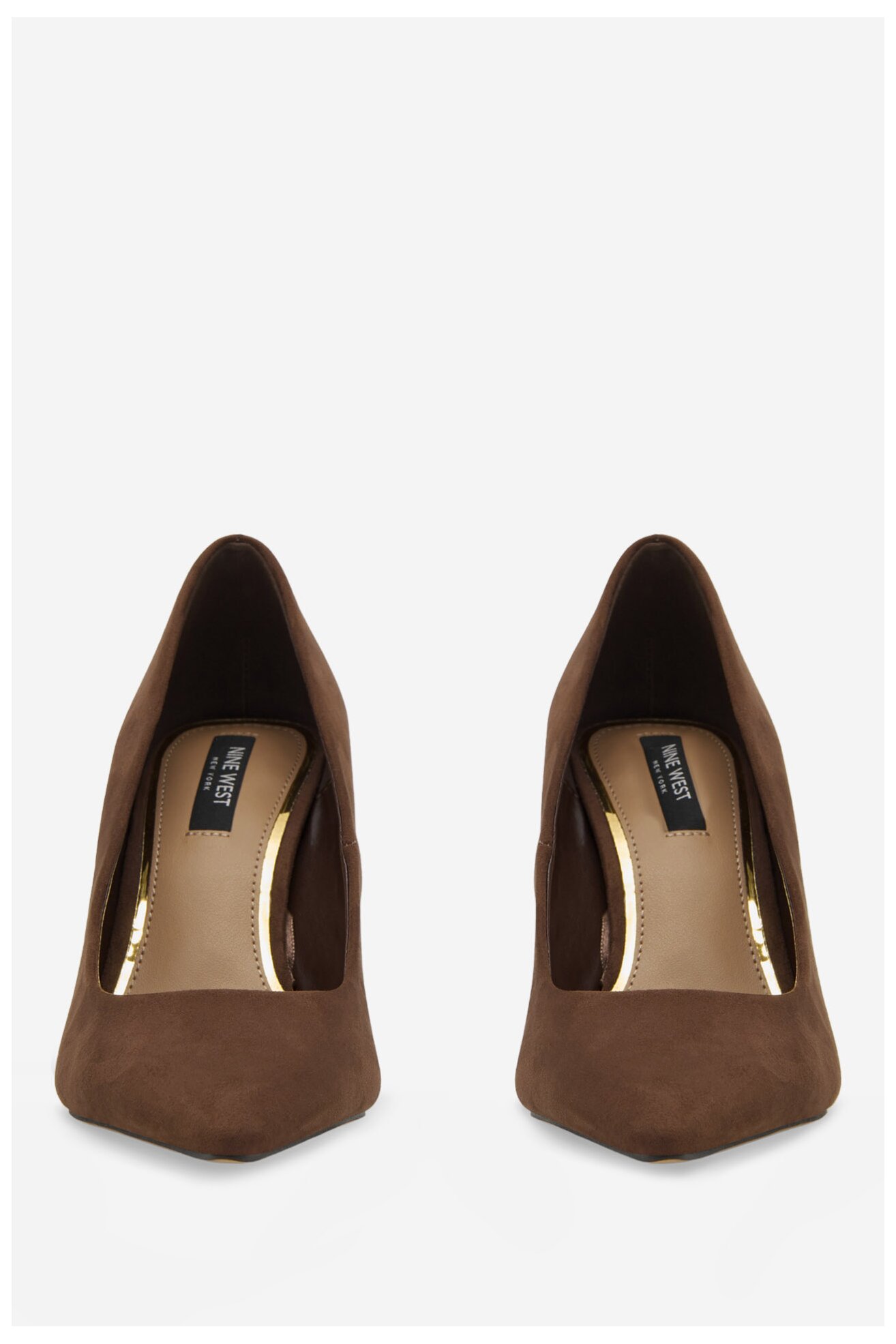 Körömcipő NINE WEST WFA2663-1 BARNA