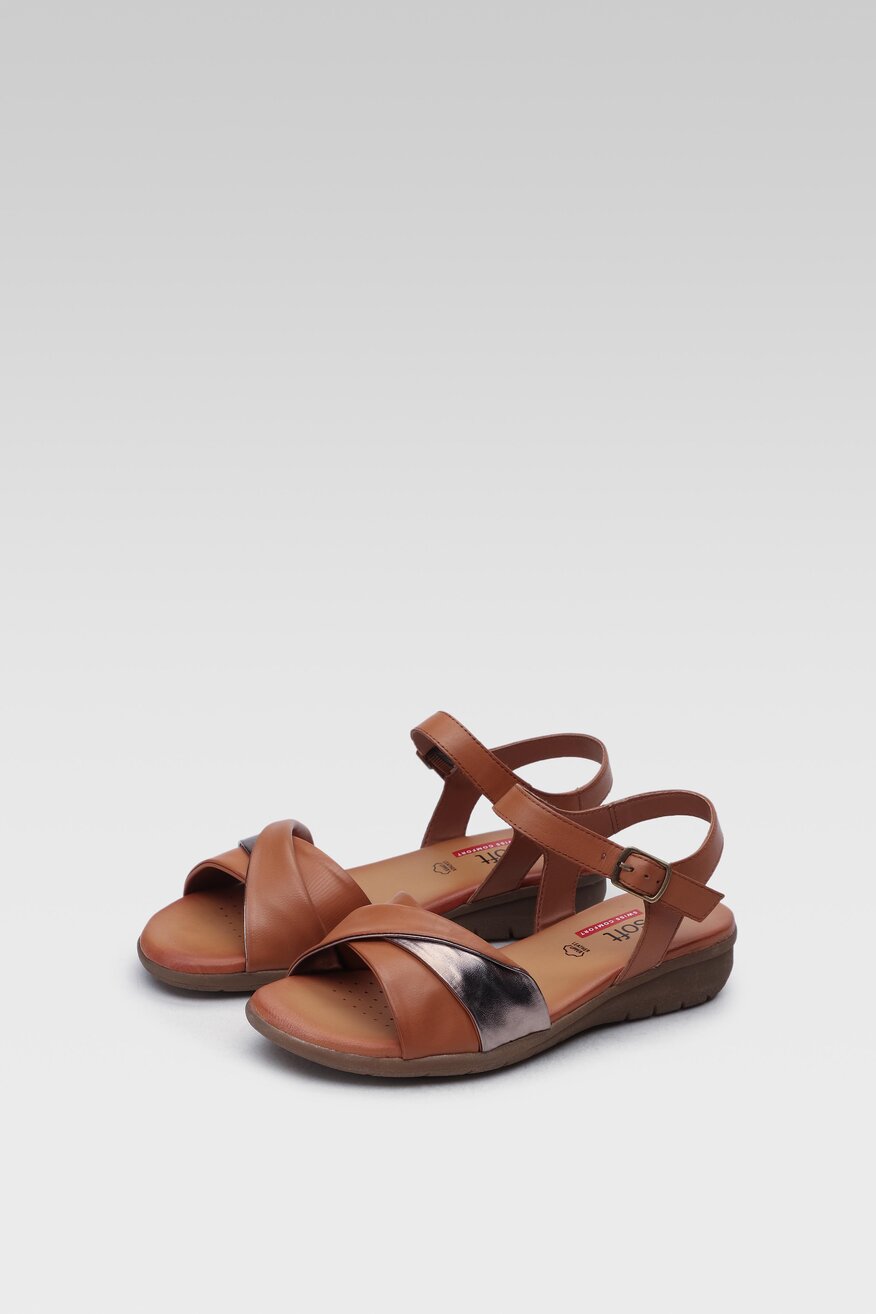 Sandale Go Soft KAMEL - 5904248385941