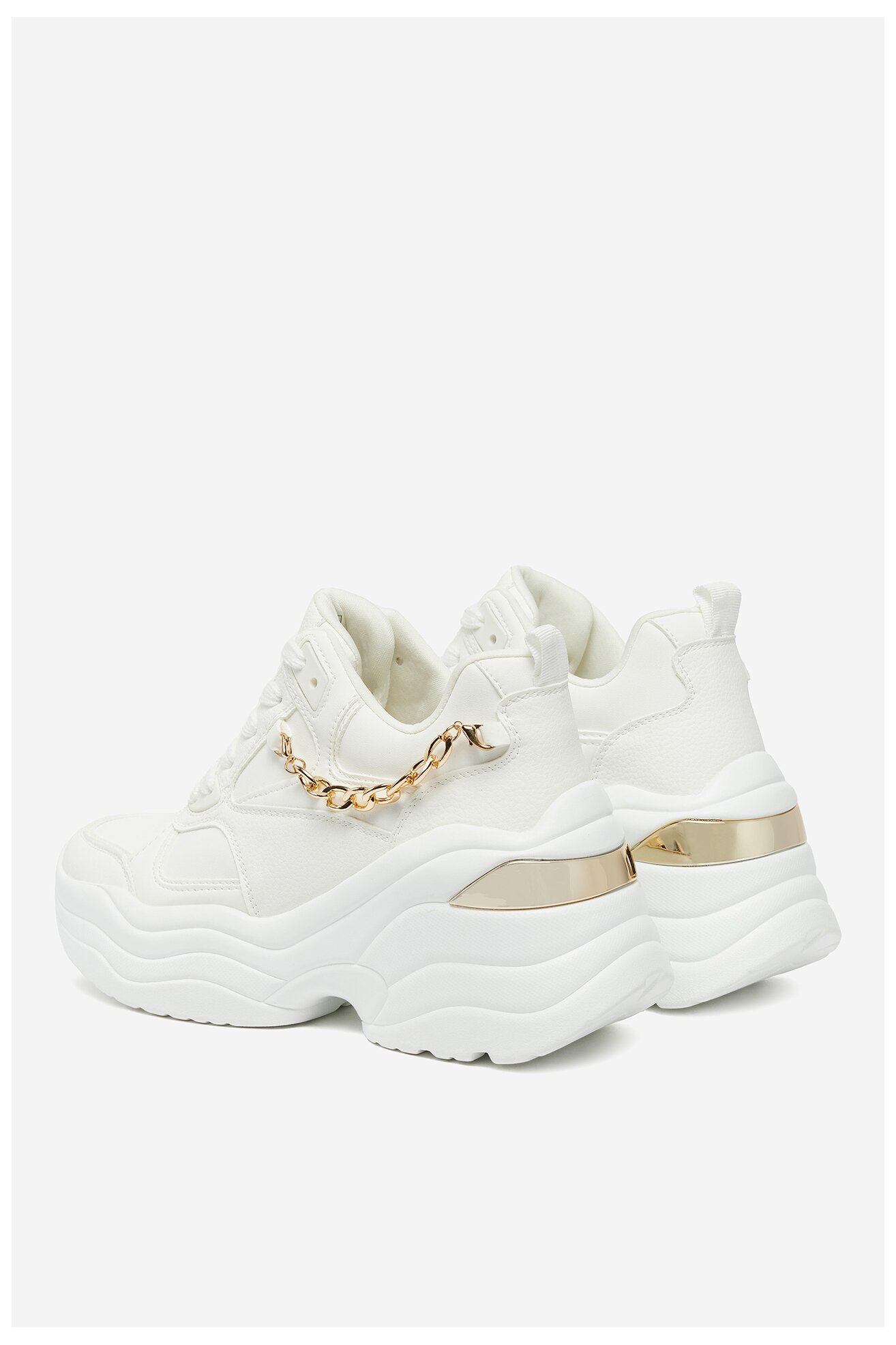 Sneakerși DeeZee AM25240 ALB