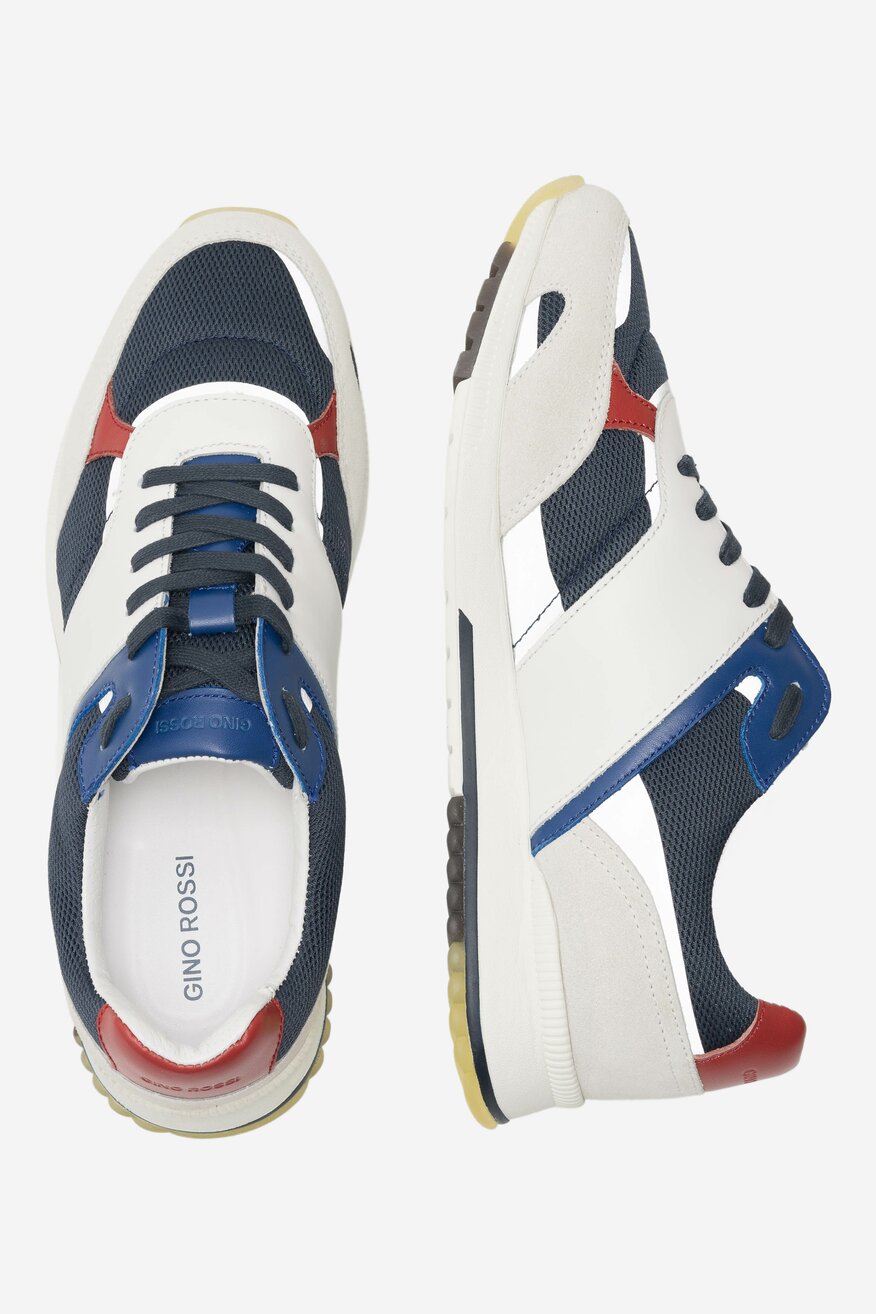 Gino Rossi - Sneakersy skórzane - 5904862699653