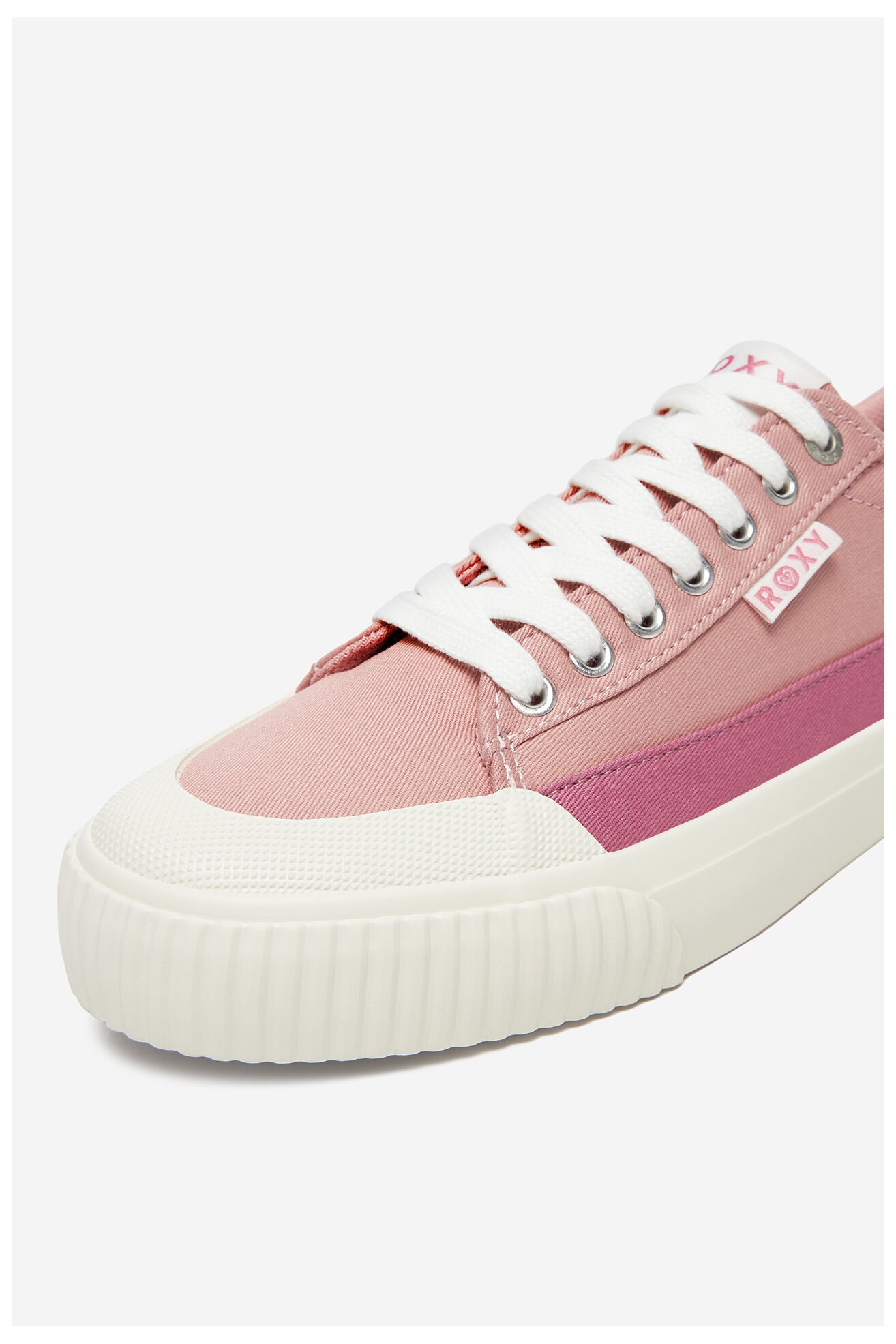 Plátěná obuv ROXY V12-901 SVĚTLE RŮŽOVÁ