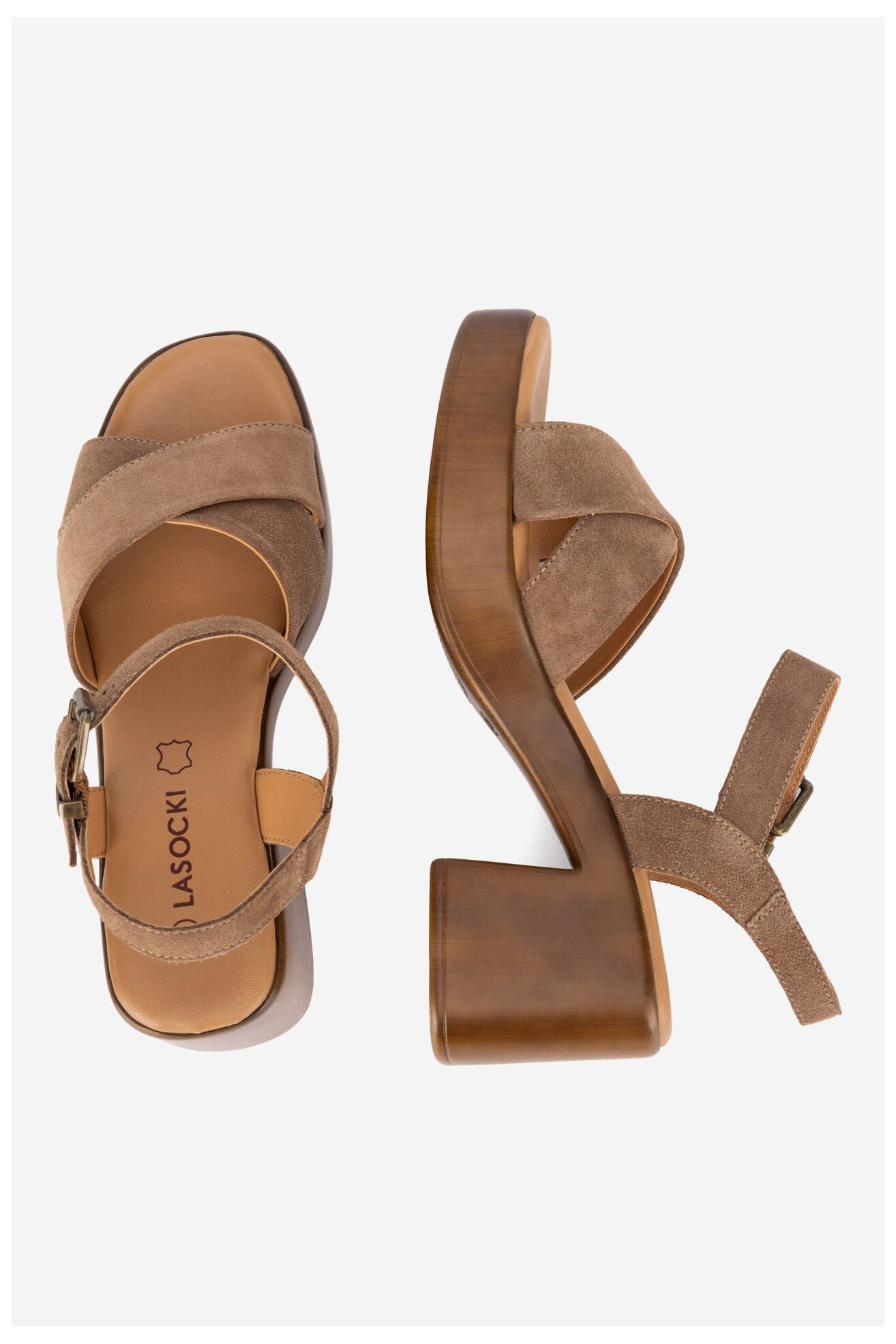 Szandál Lasocki WI16-MIKS-02 CAMEL