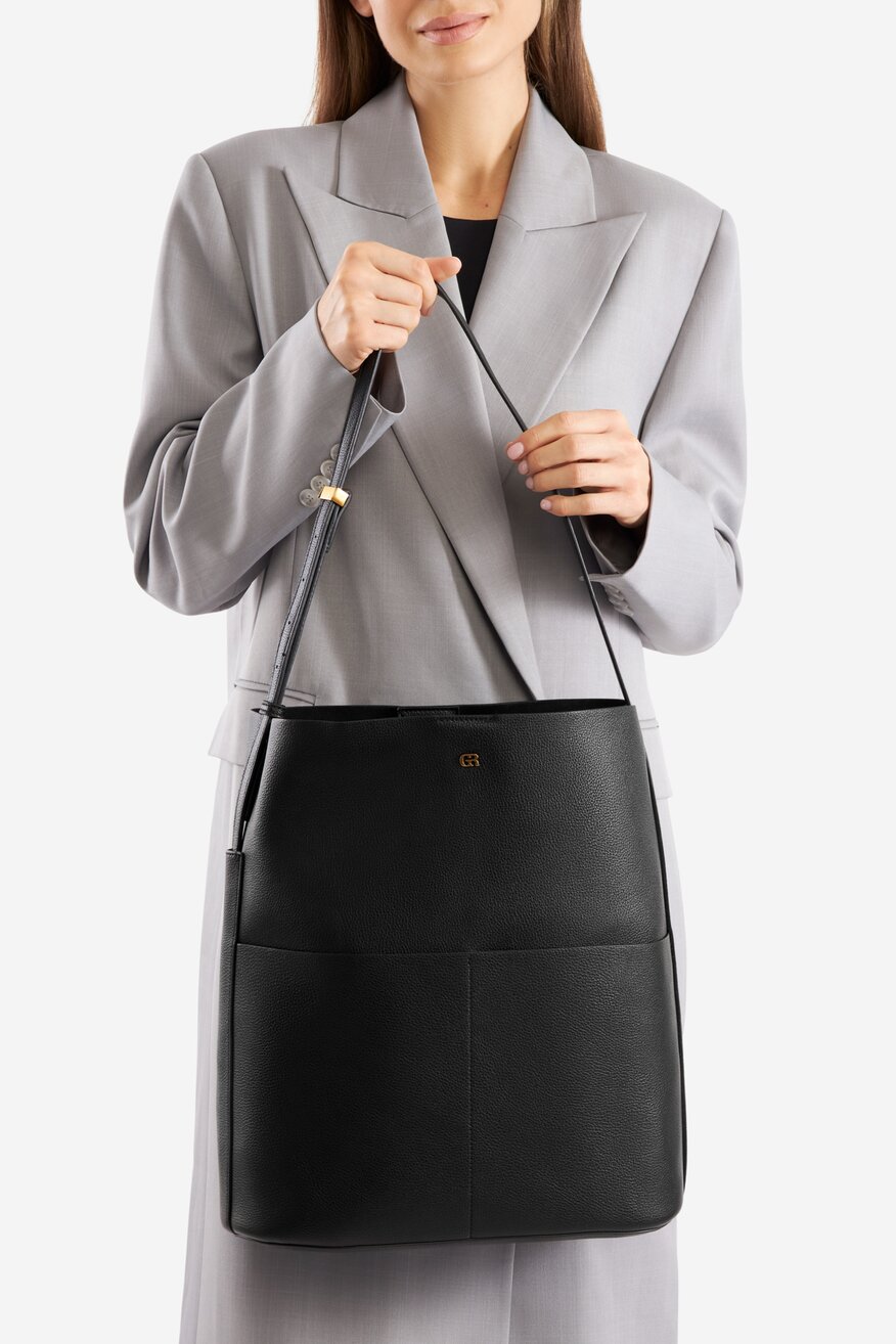 Дамска чанта Gino Rossi ЧЕРЕН - 5905588135074