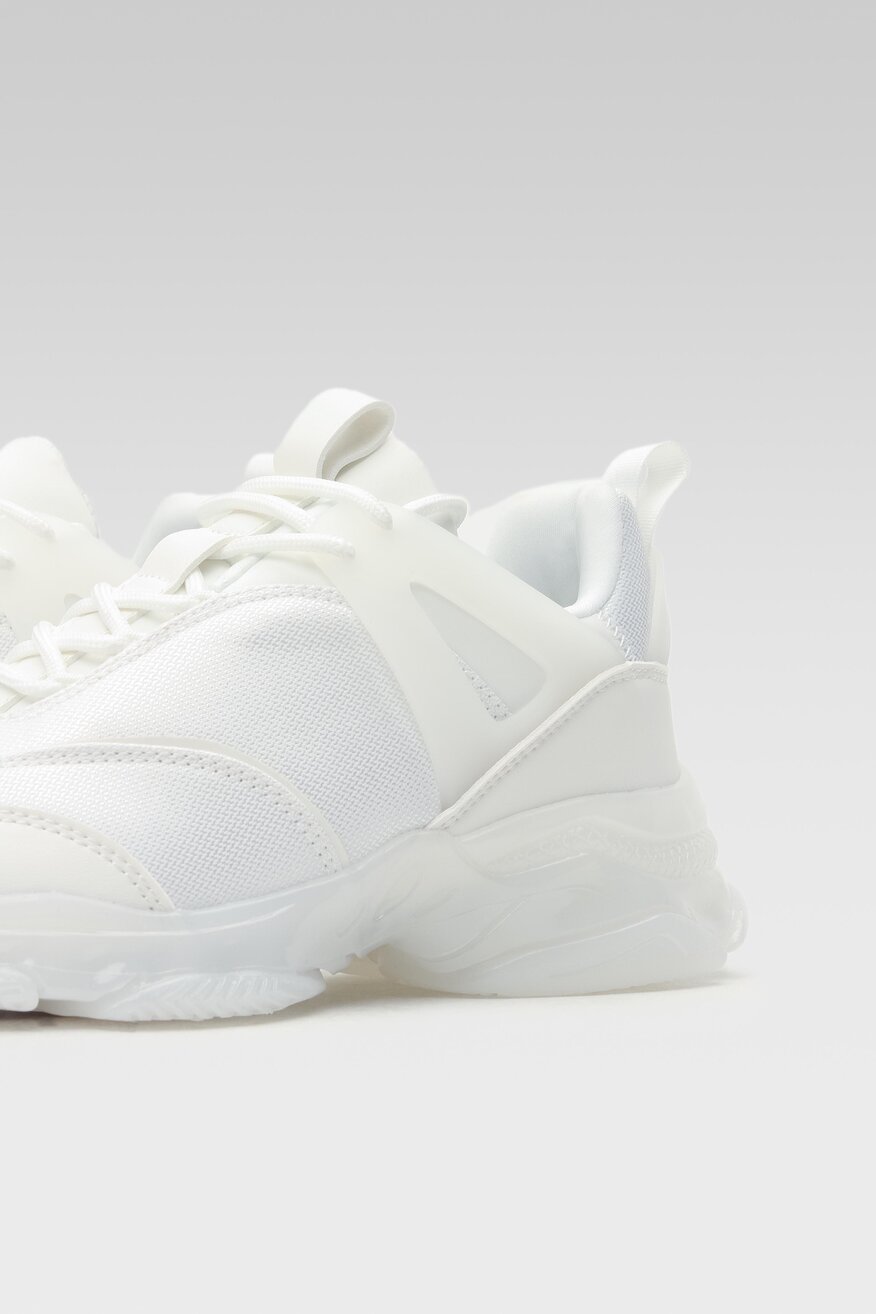 
                Quazi - Sneakersy pastelowe białe - 5904248465841