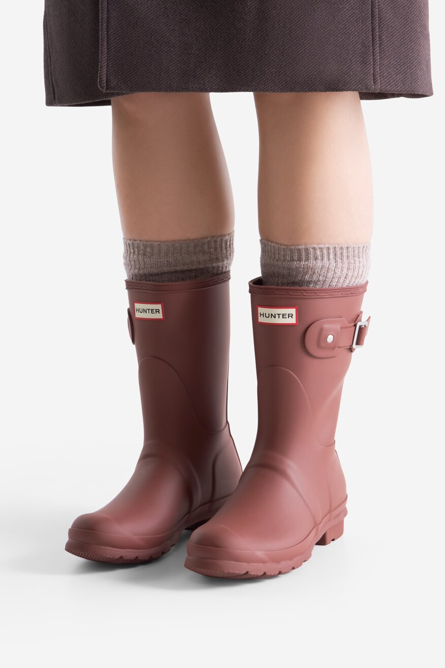 Cizme de cauciuc HUNTER ROŞU ÎNCHIS - 5905588952985