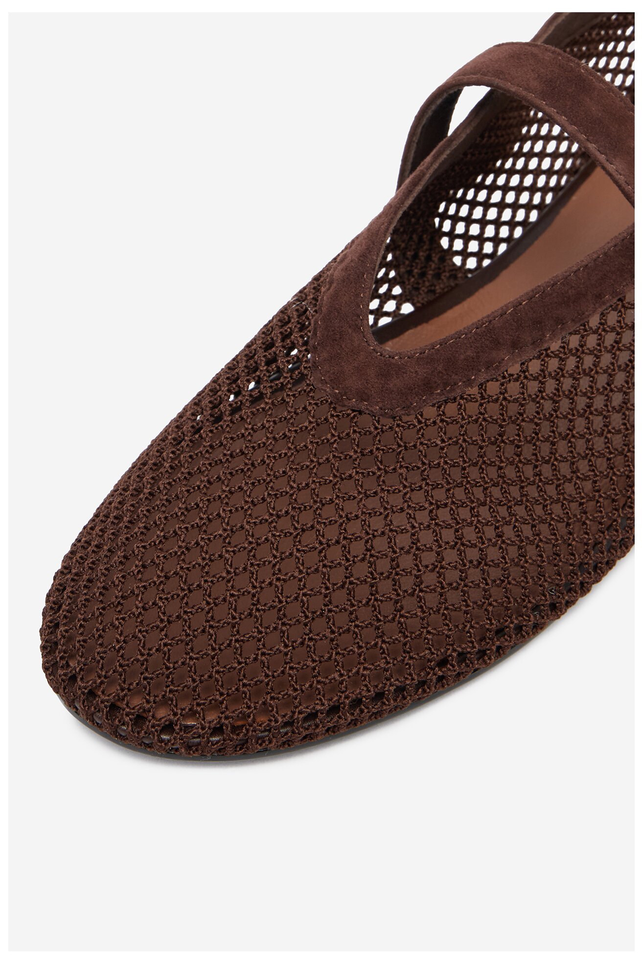 Baleriny Badura MIMOSA-SLT-24067P-52 Brązowy ciemny