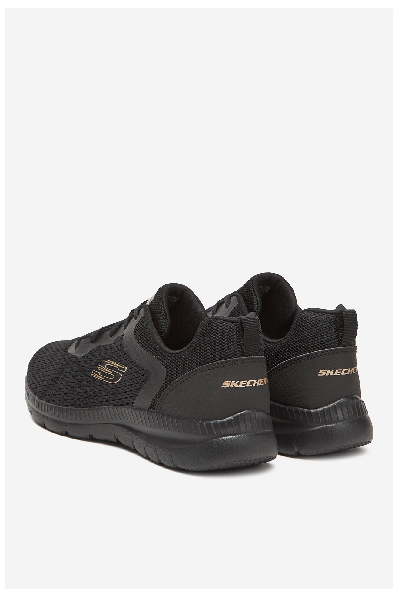 Obuwie sportowe Skechers BOUNTIFUL 12607 BKRG_ Czarny