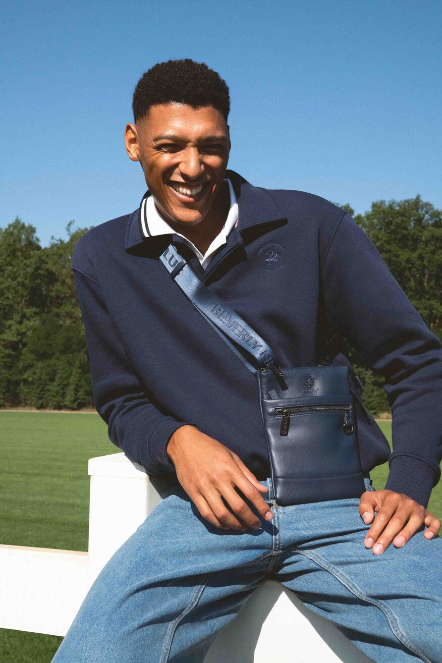 Férfi táska Beverly Hills Polo Club SÖTÉTKÉK - 5906751311141