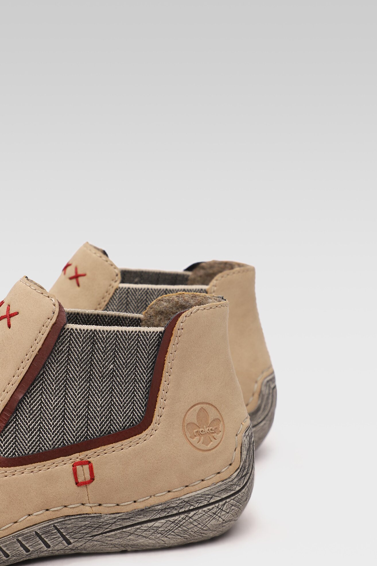 Botki Rieker 52598-60 Beżowy