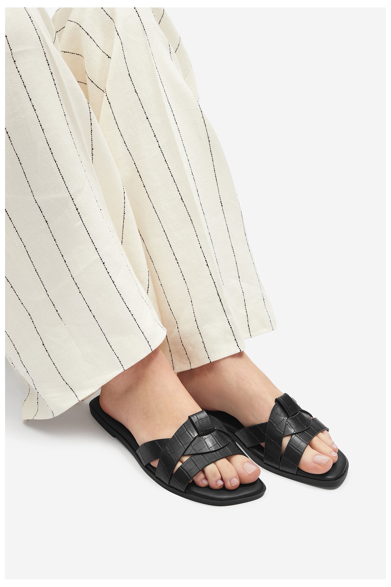 Șlapi Jenny 5762015 NEGRU