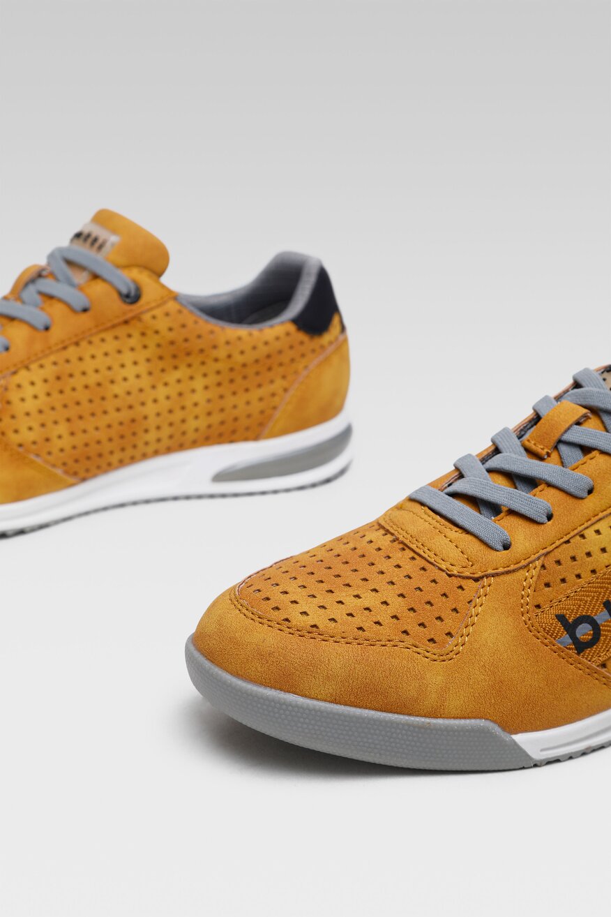 
                Bugatti - Półbuty żółte sznurowane - 5904248410698