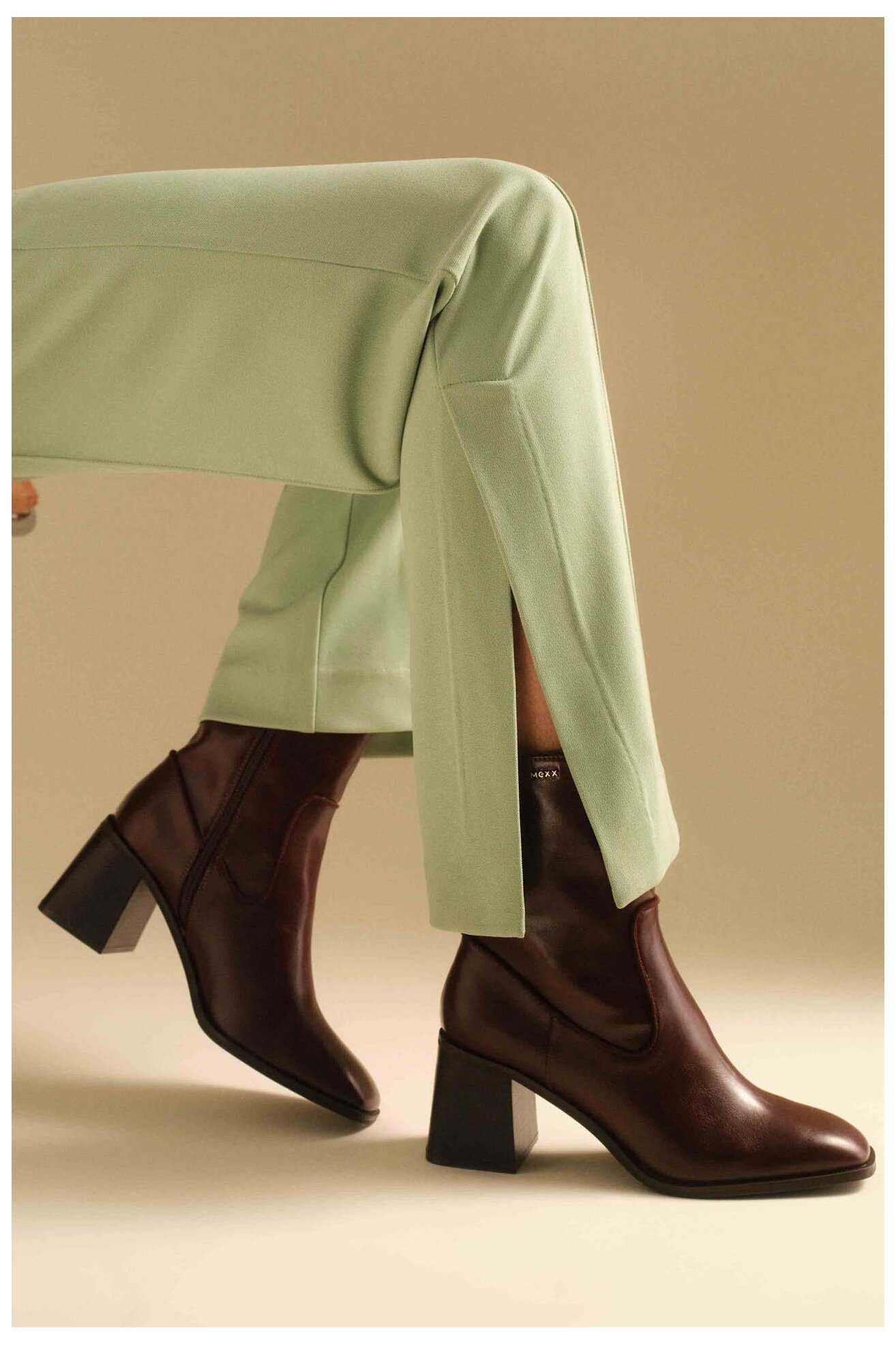 Bokacsizma Mexx MI001714643W BARNA