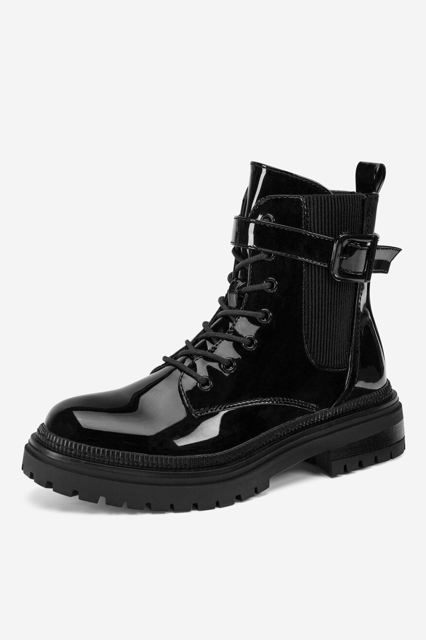 DeeZee - Trzewiki lakierowane - 5905588841333