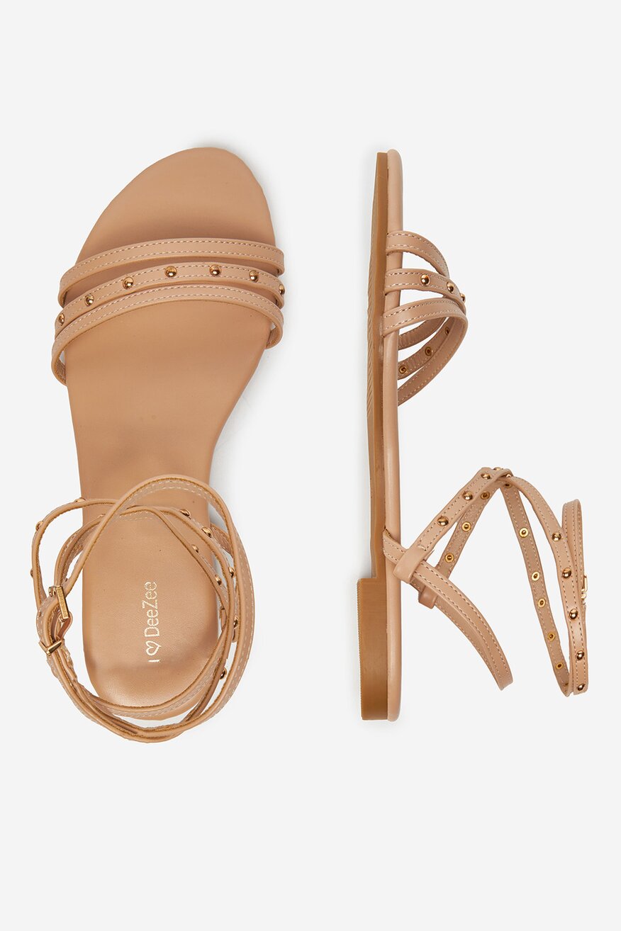 
                Szandál DeeZee SÖTÉTBÉZS - 5906751126578