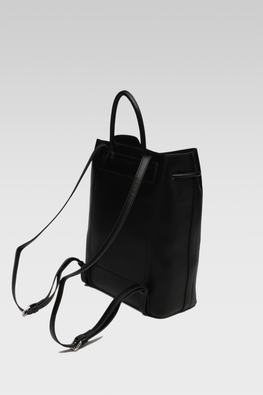 
                Gino Rossi - Plecak skórzany czarny - 5903698571331