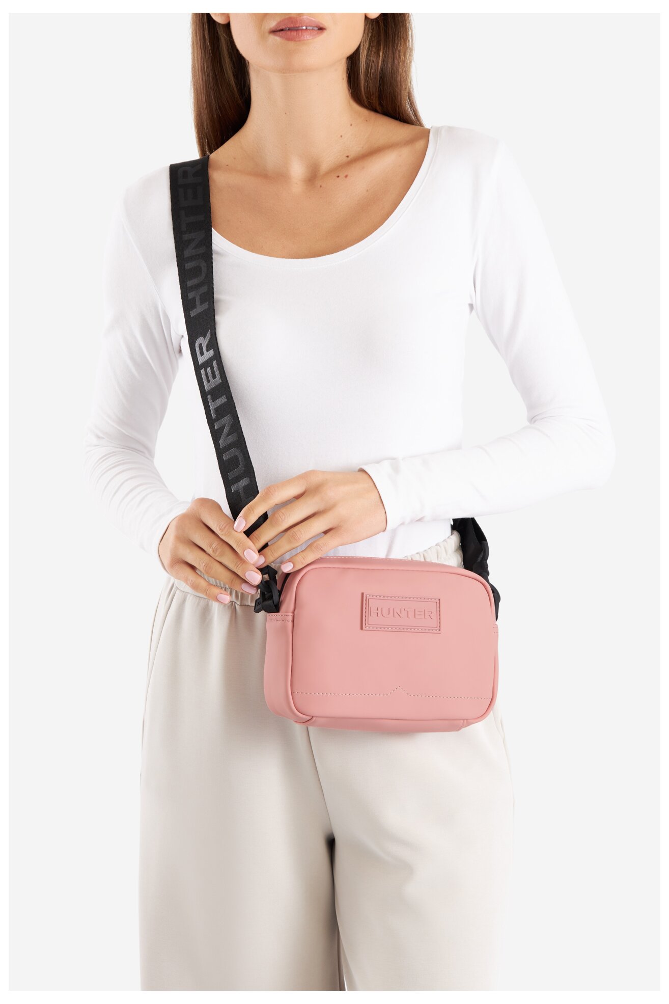 Kézitáska HUNTER HTR-K-002-06 RÓZSASZÍN