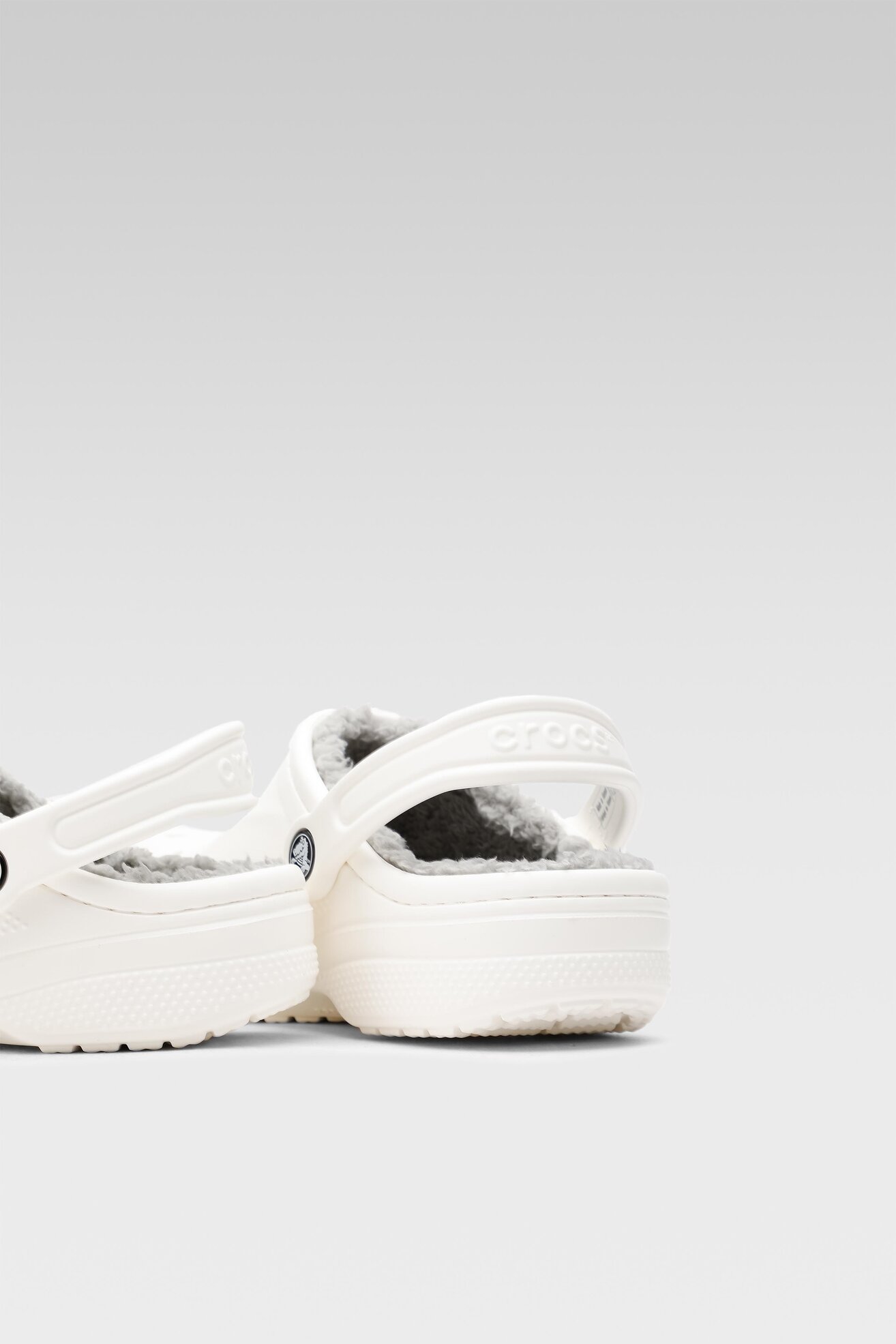 Klapki basenowe Crocs 9 BAYA LINED CLOG 205969-11H Biały