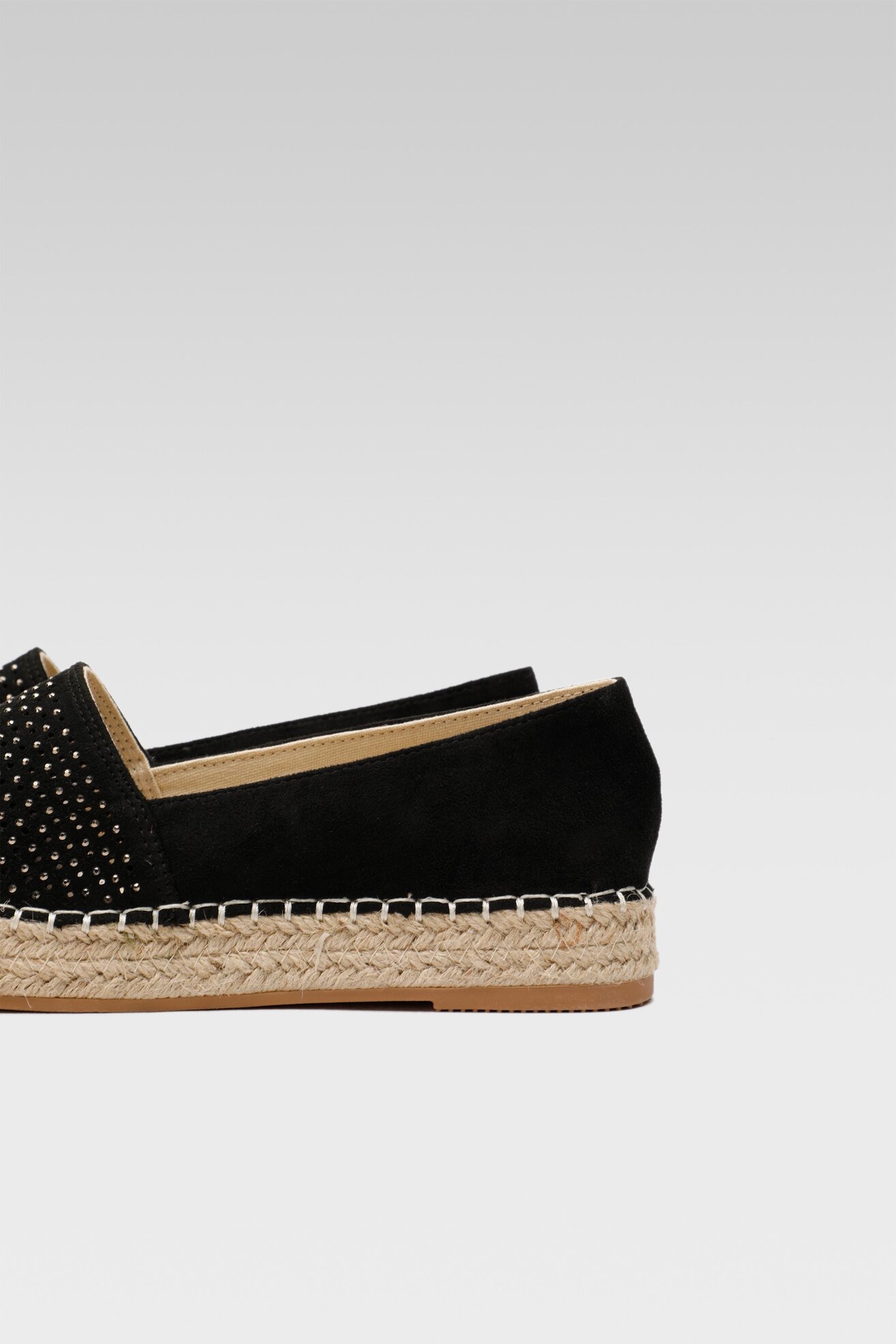 Espadryle Jenny Fairy SHINY WSS2013-01 Czarny