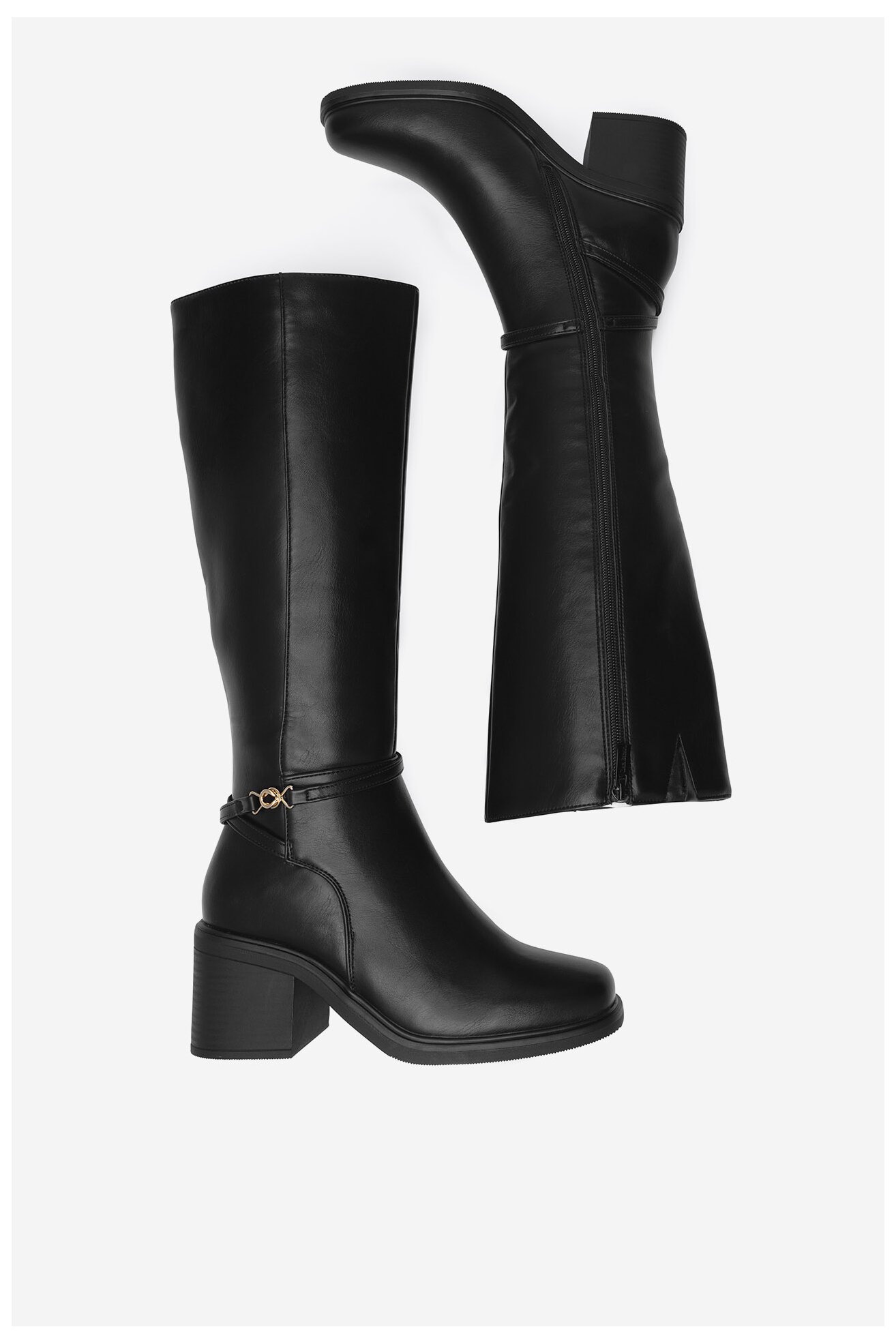 Csizma Clara Barson WYL4017-2 FEKETE