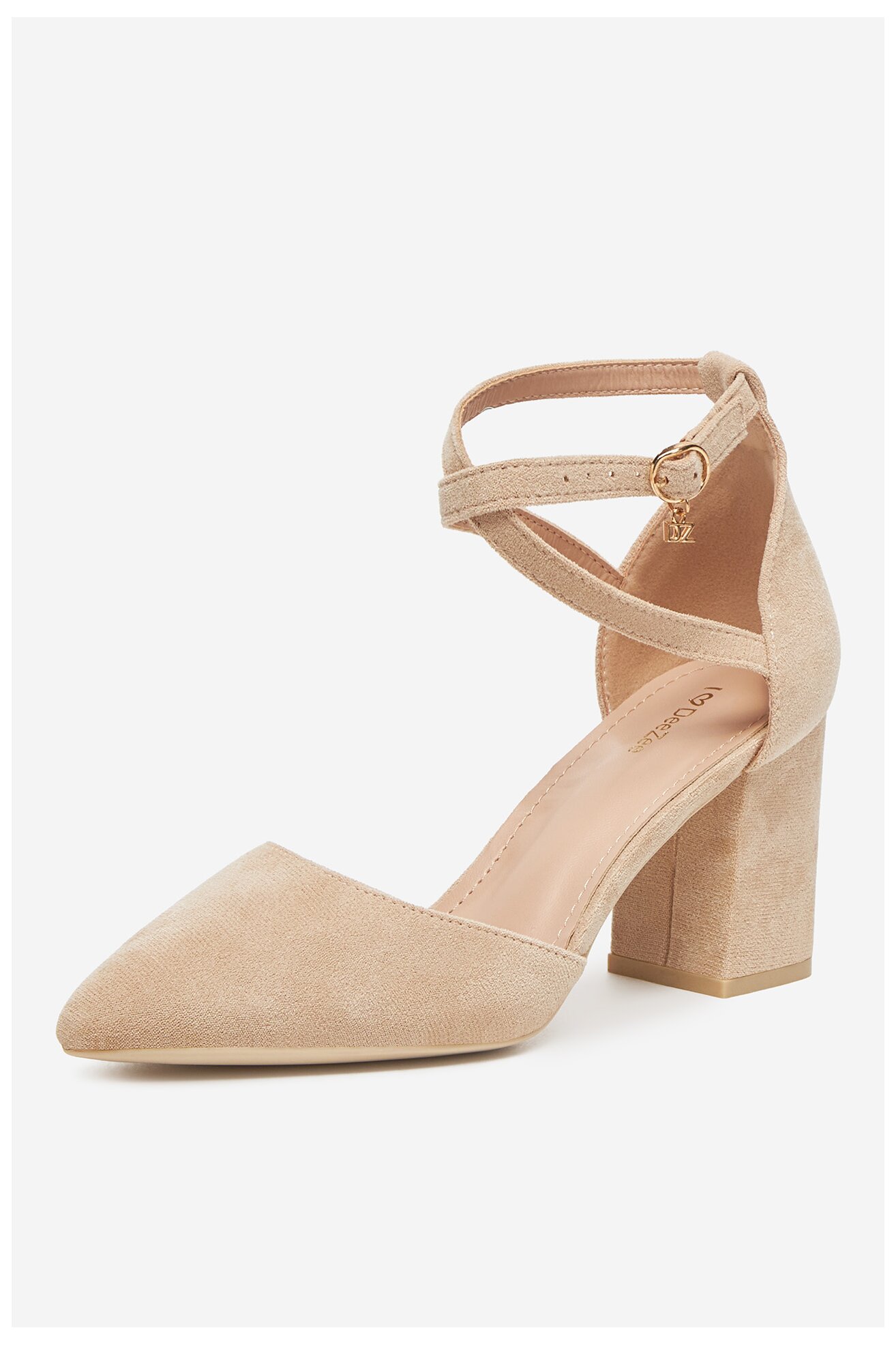 Елегантни обувки DeeZee DZ0068 БЕЖОВ