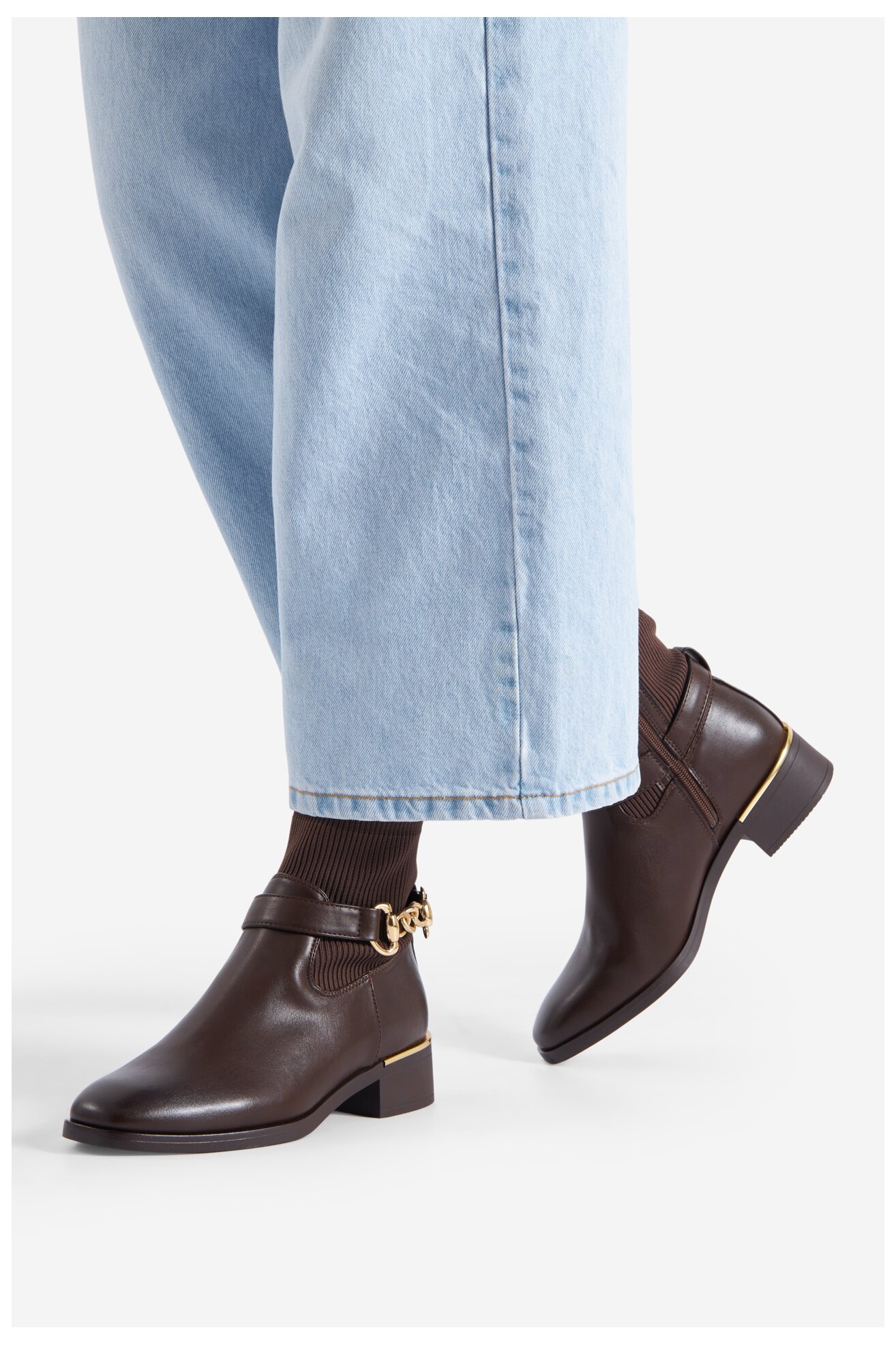 Botki Jenny Fairy HY25653-2 Brązowy